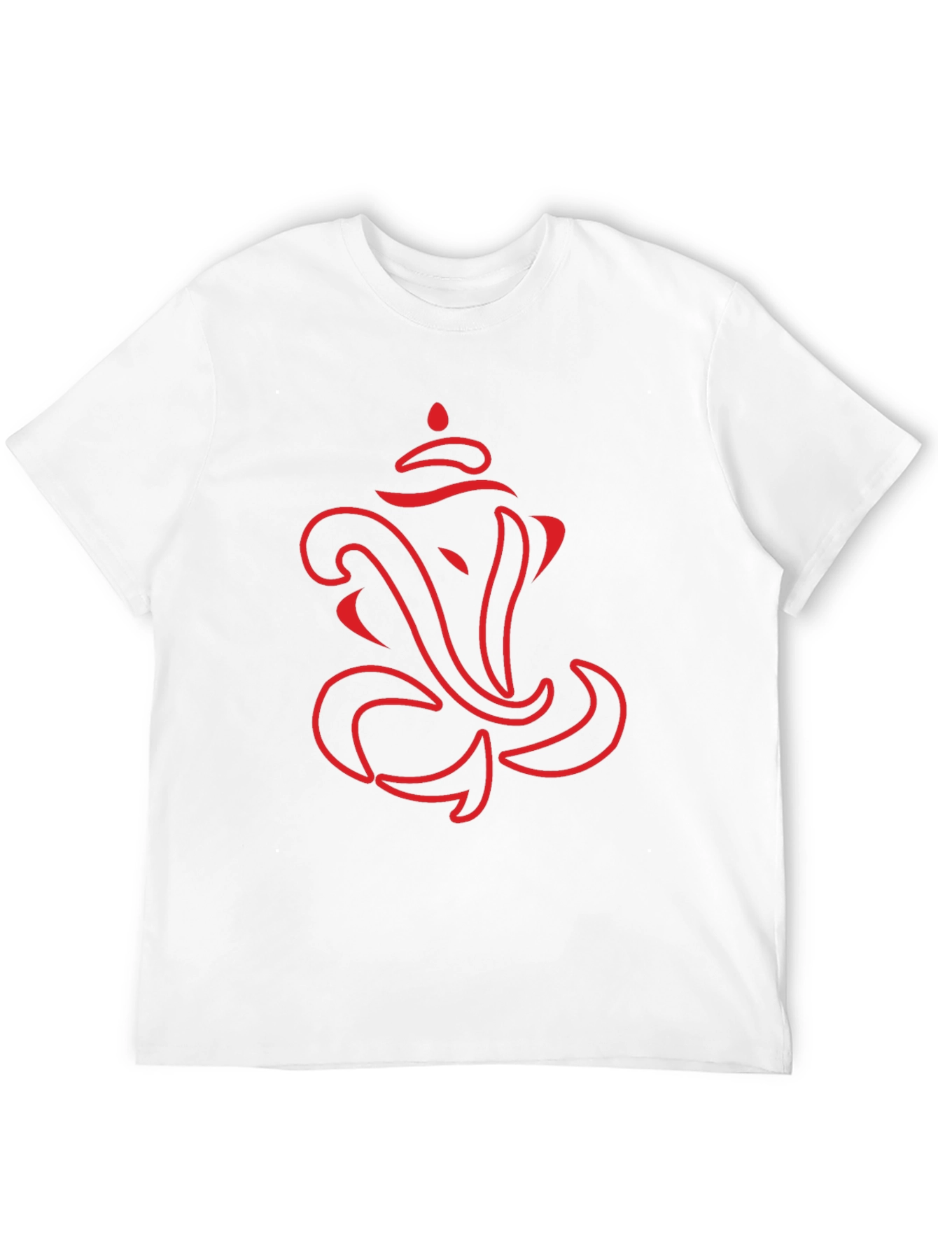 Ganesh Graphic Tee - Stylish Black Cotton T-Shirt