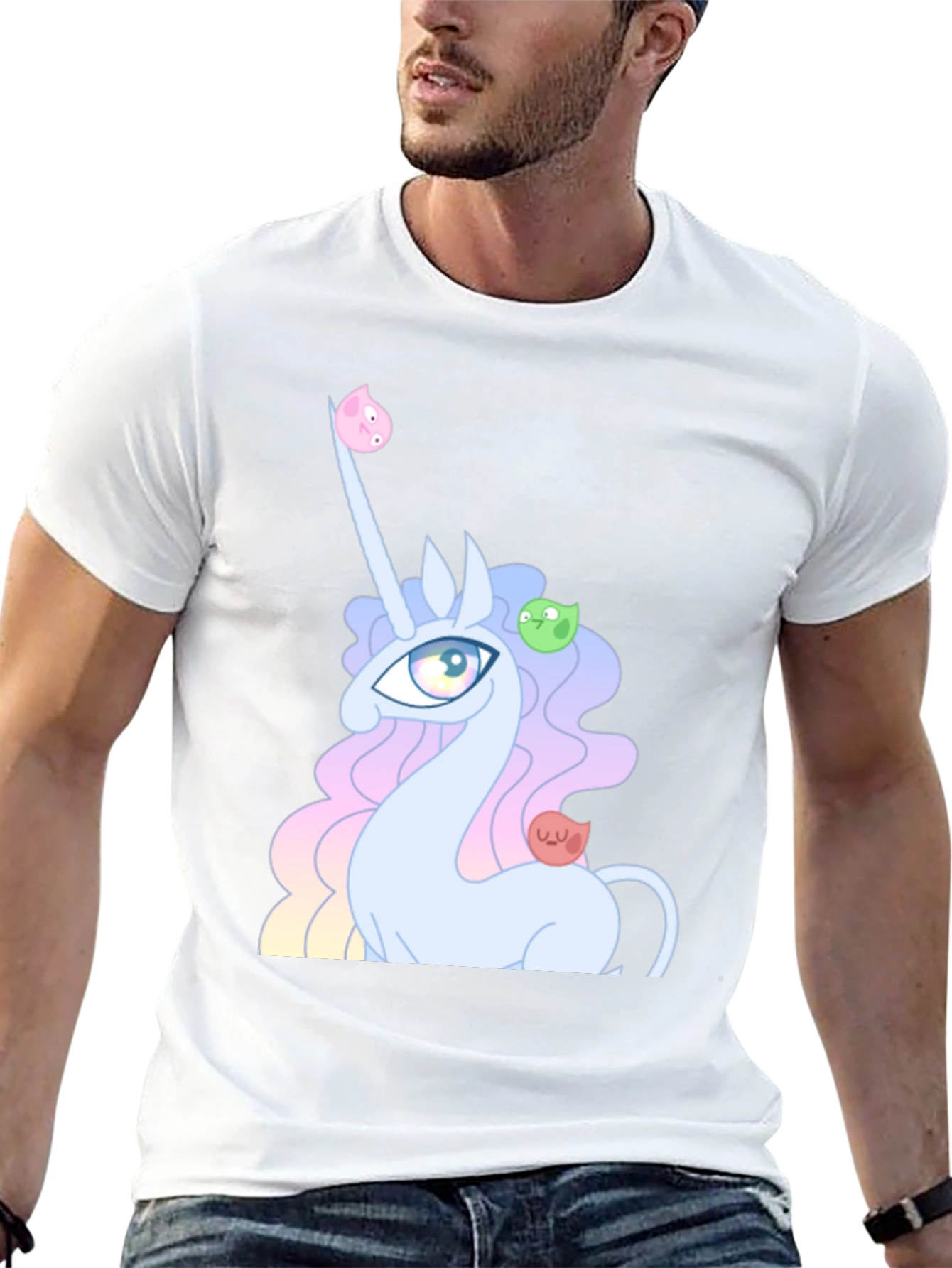 Adventure Time Inspired LSP Unicorn T-Shirt