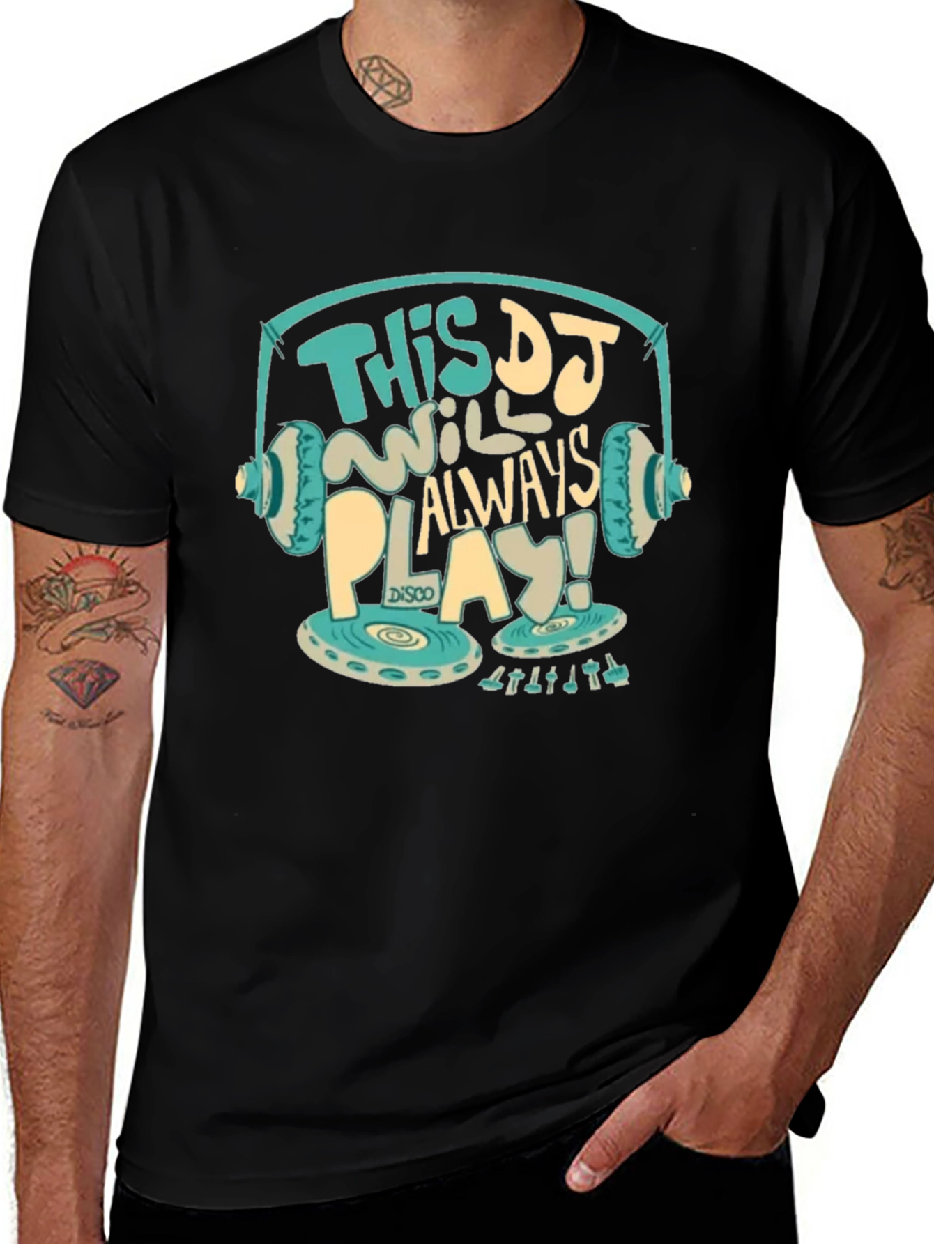 DJ Will Always Play Graphic Tee