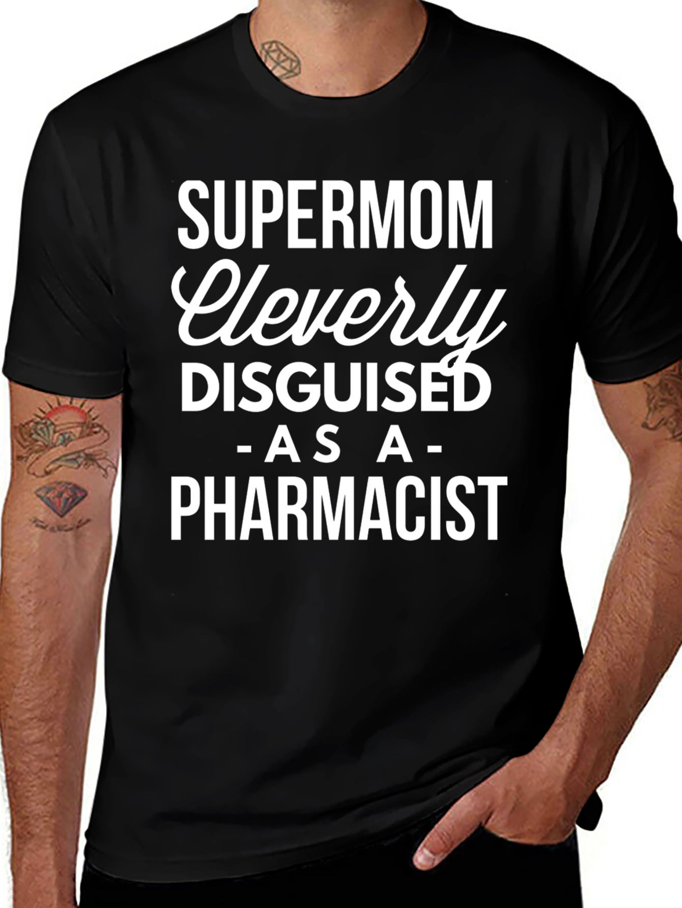 Supermom Pharmacist Novelty T-Shirt
