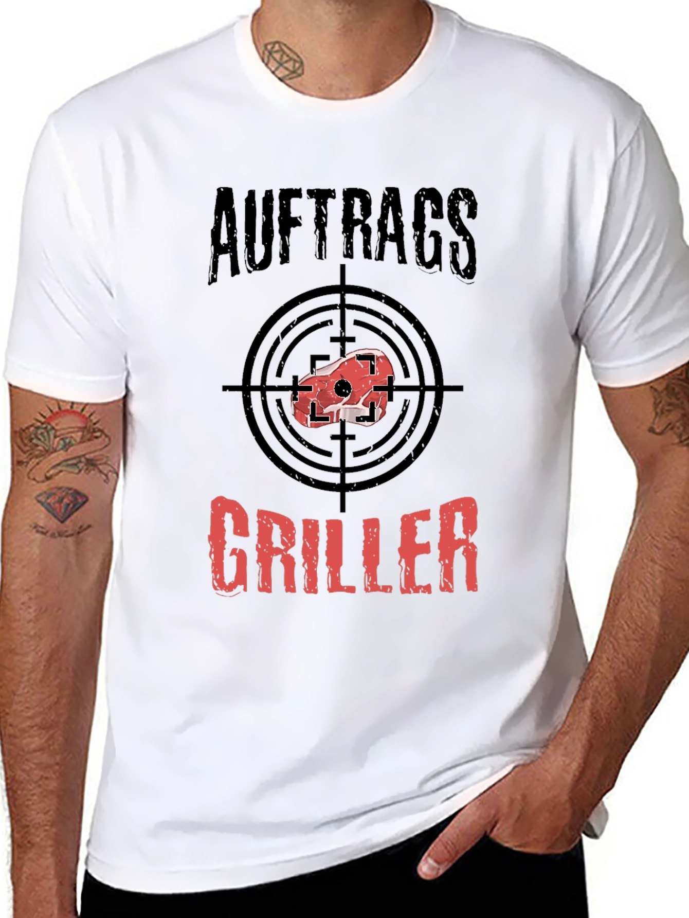 Auftrags Griller Graphic Tee - BBQ Master T-Shirt