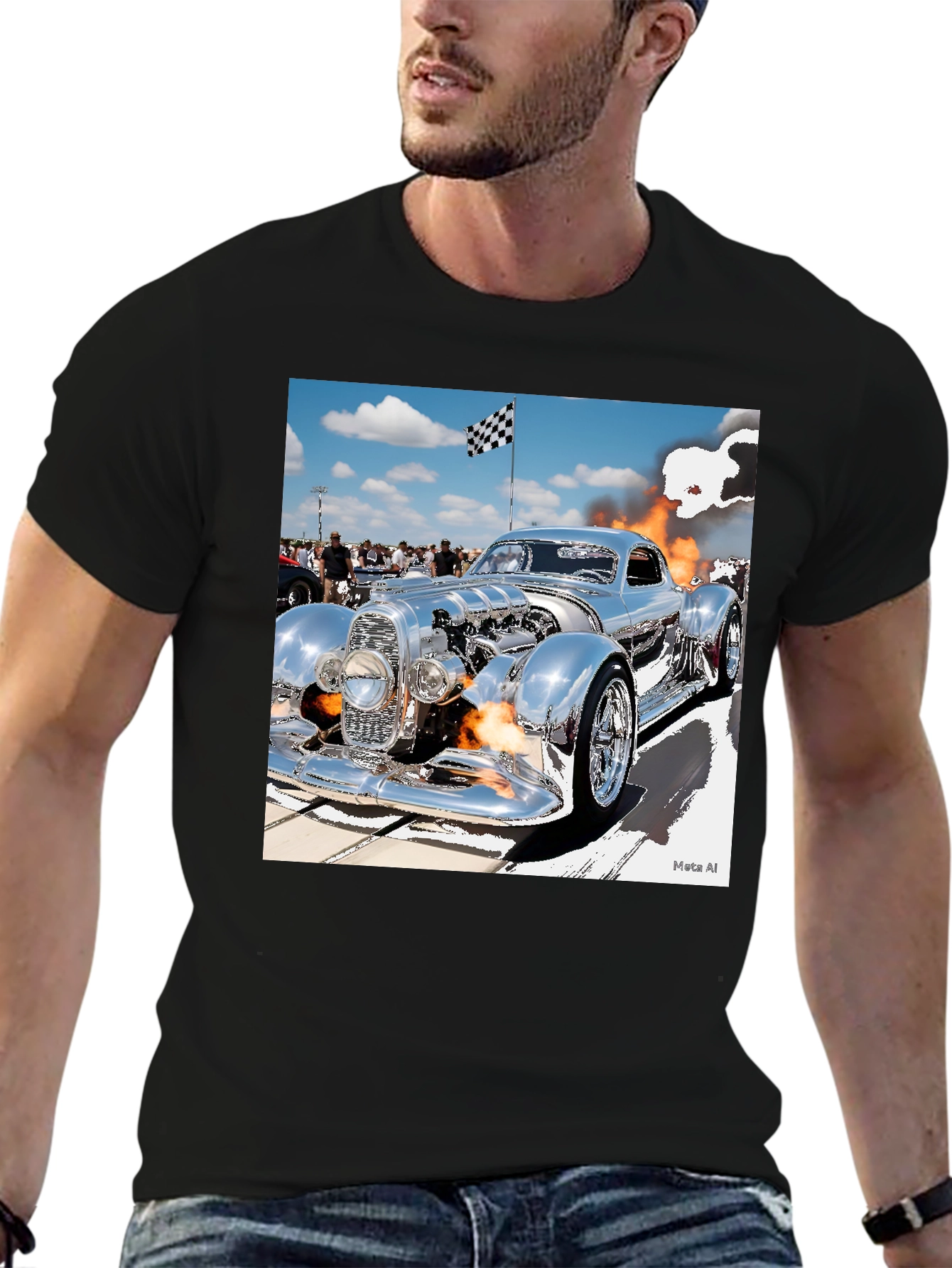 Chrome Hot Rod T-Shirt