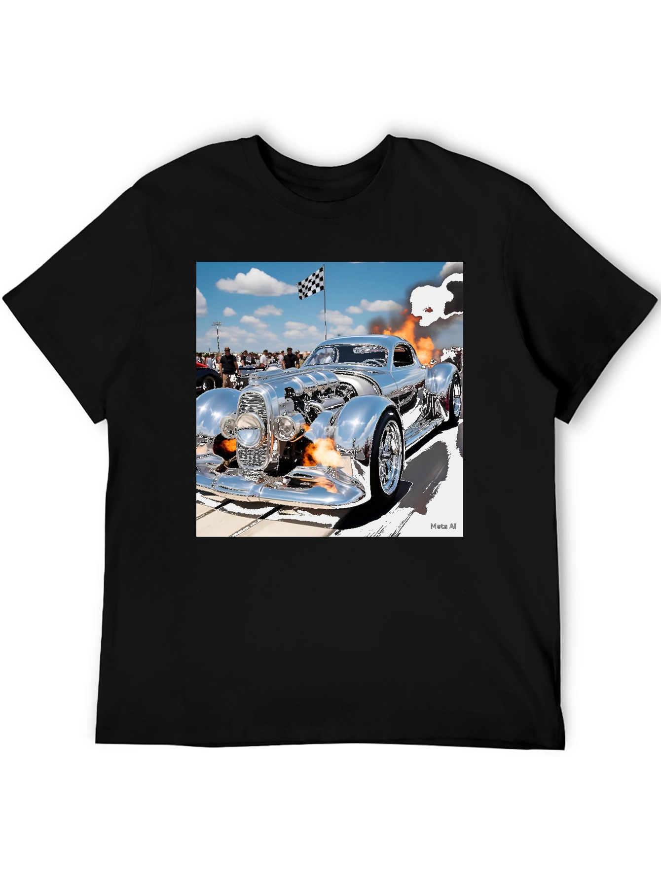 Chrome Hot Rod T-Shirt