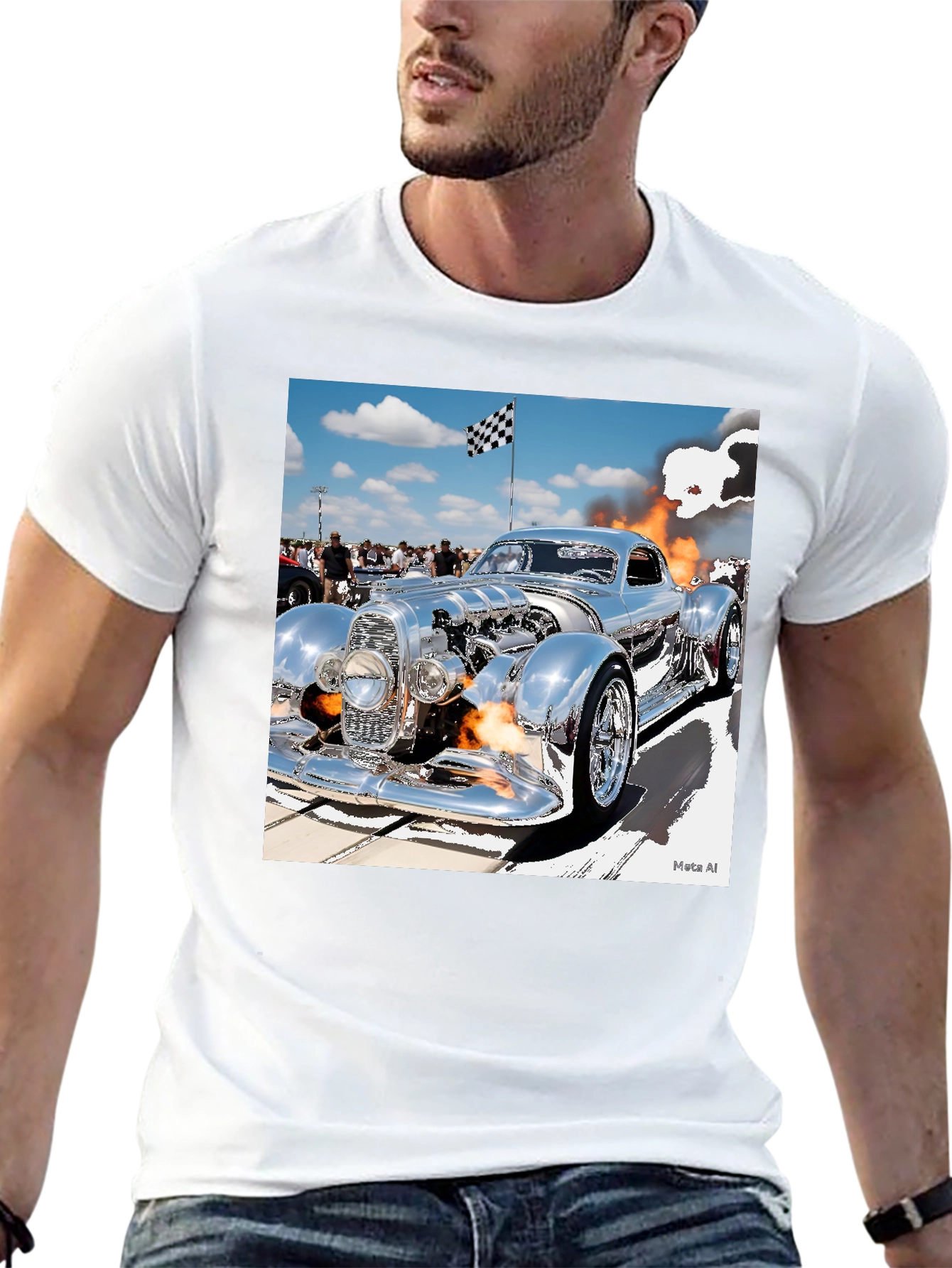 Chrome Hot Rod T-Shirt
