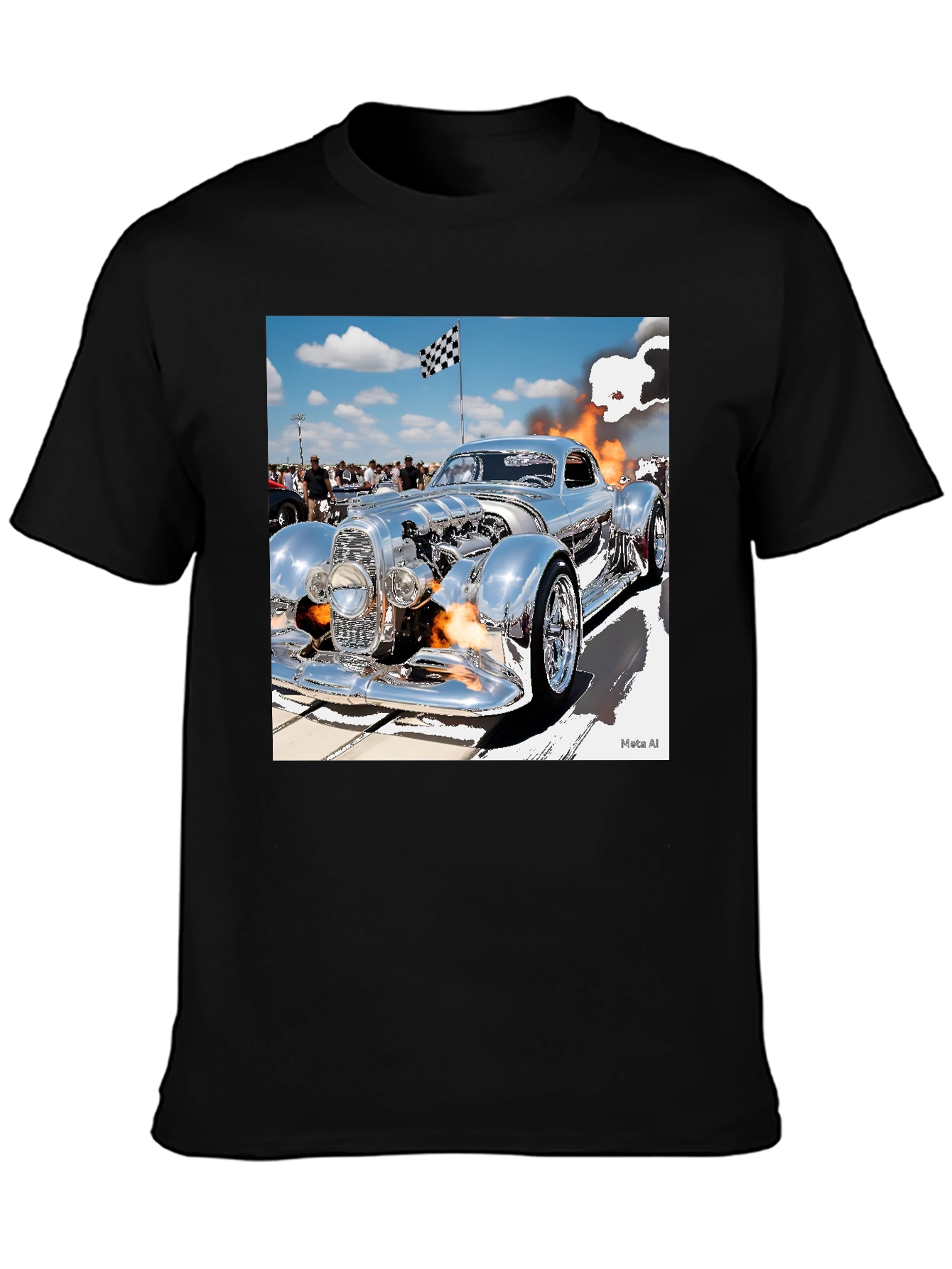 Chrome Hot Rod T-Shirt