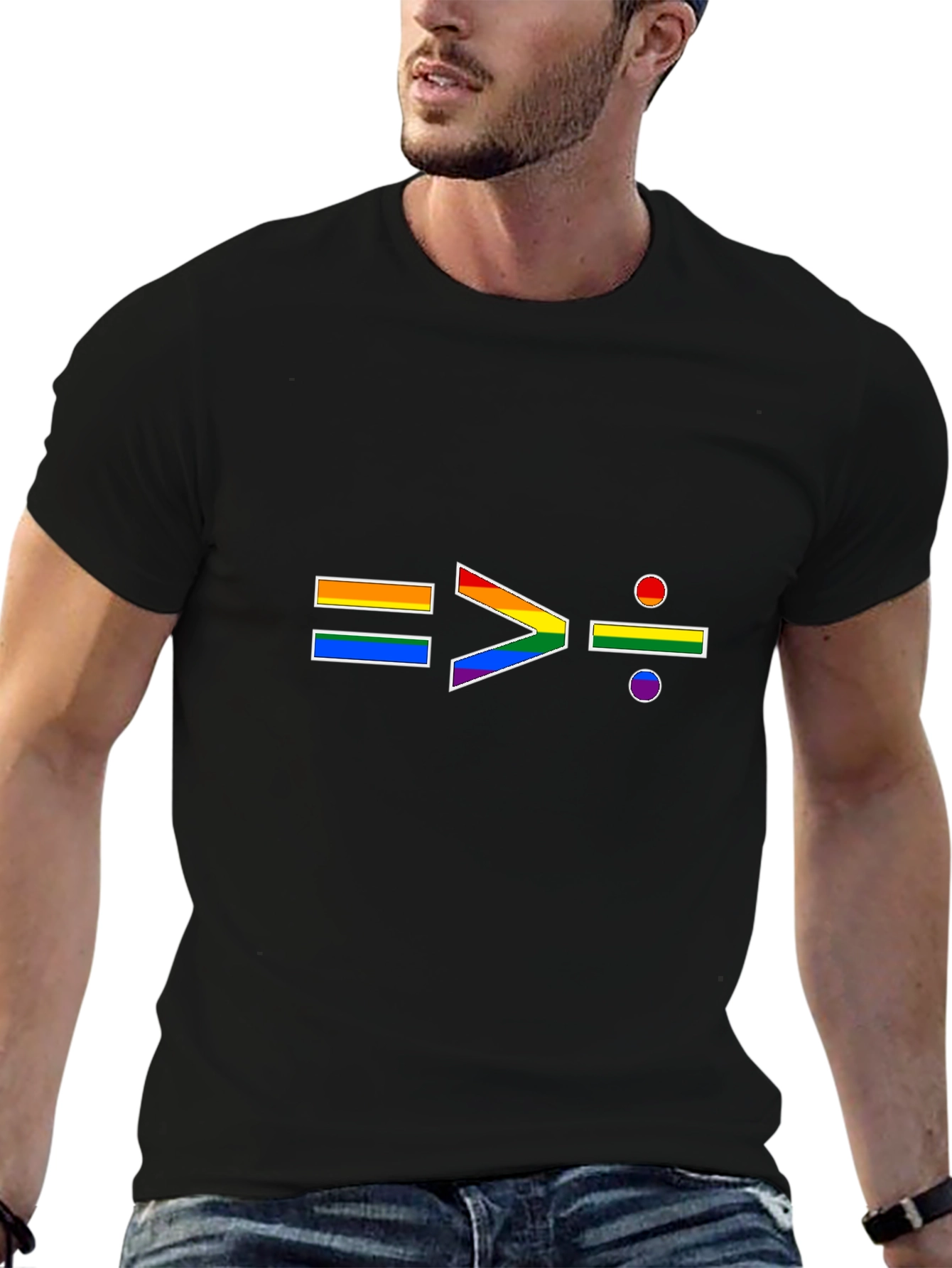 Equality Pride Rainbow Symbol T-Shirt