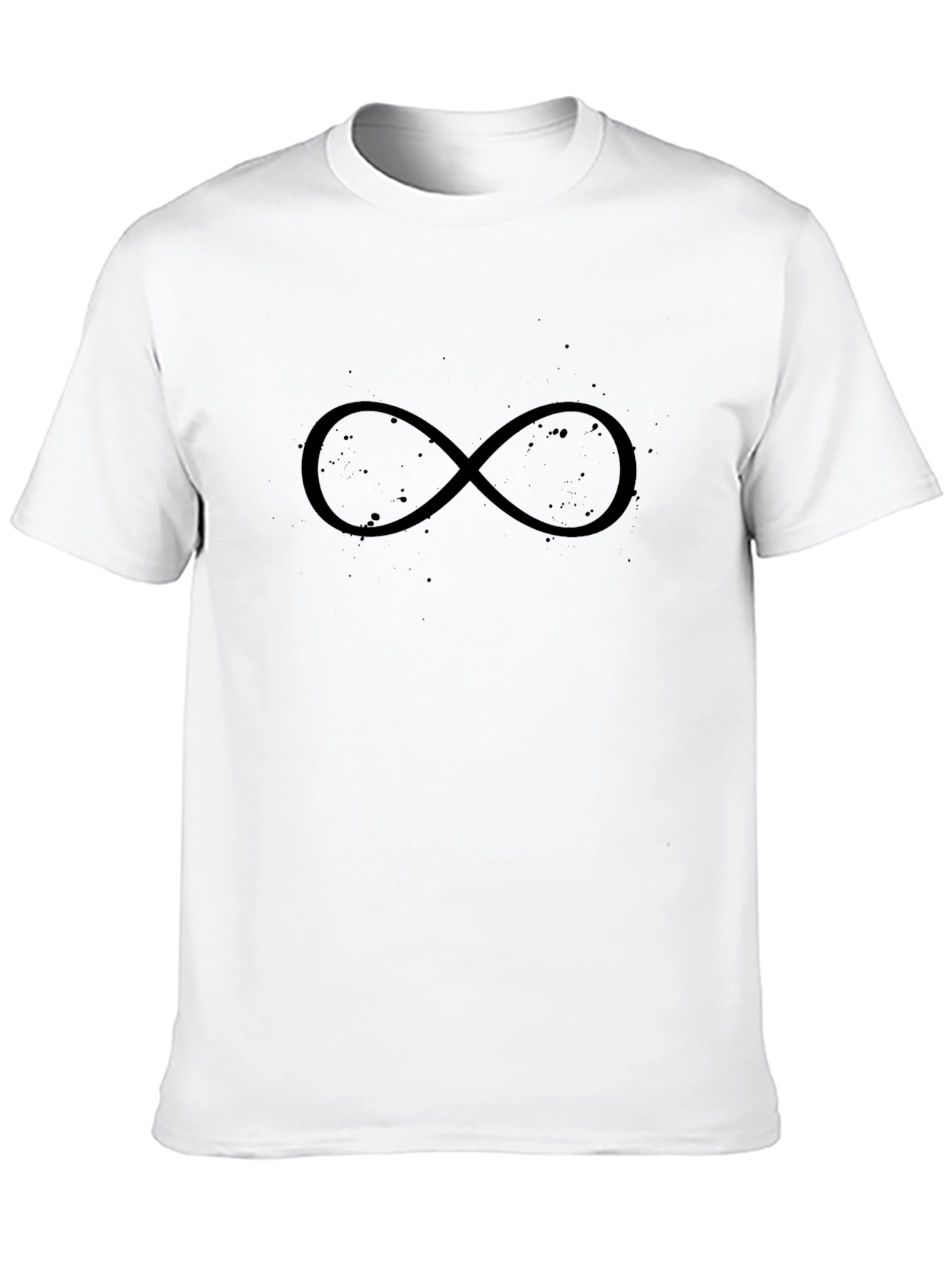 Infinity Symbol Black T-Shirt
