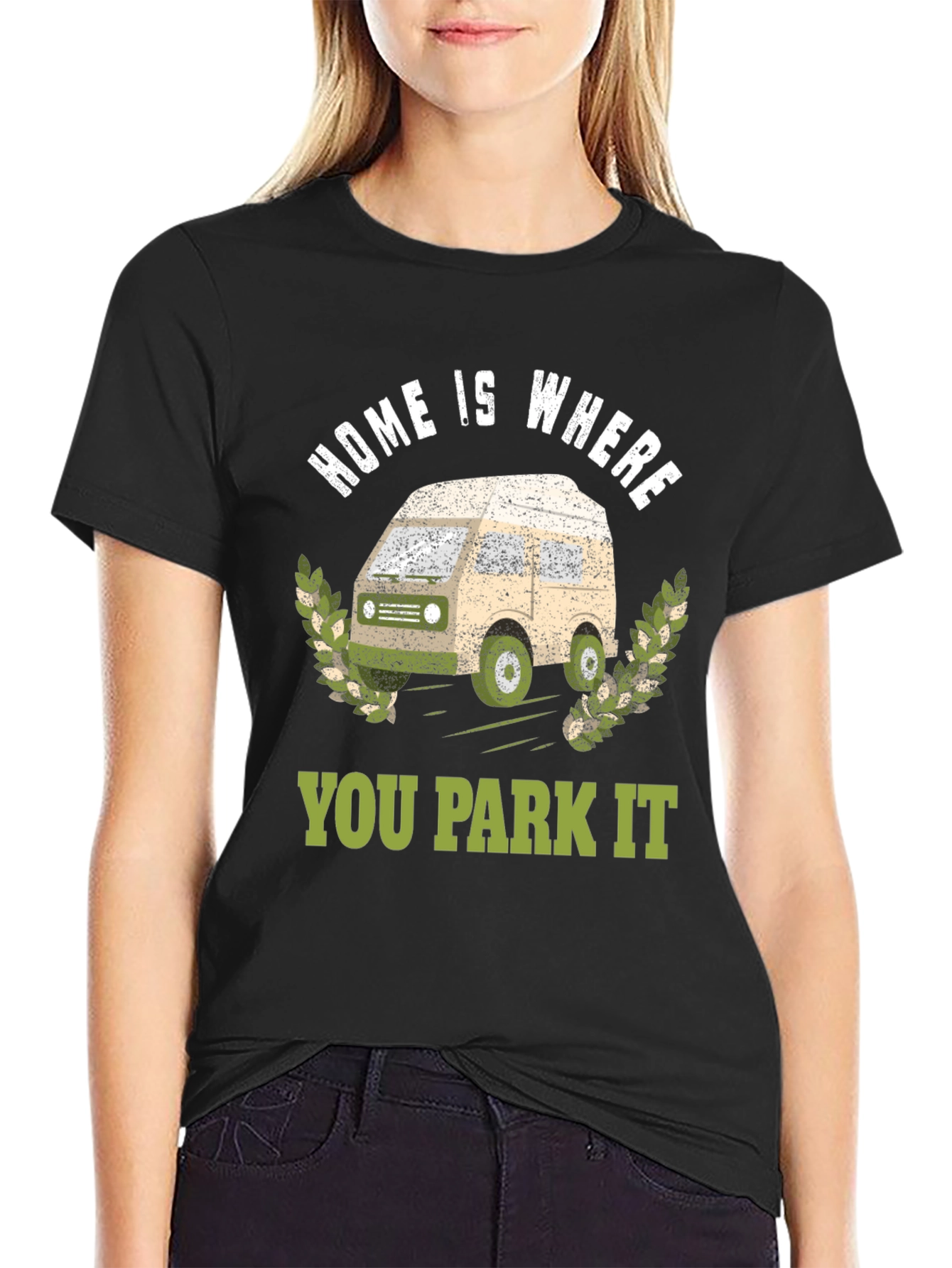 Home Is Where You Park It Graphic T-Shirt