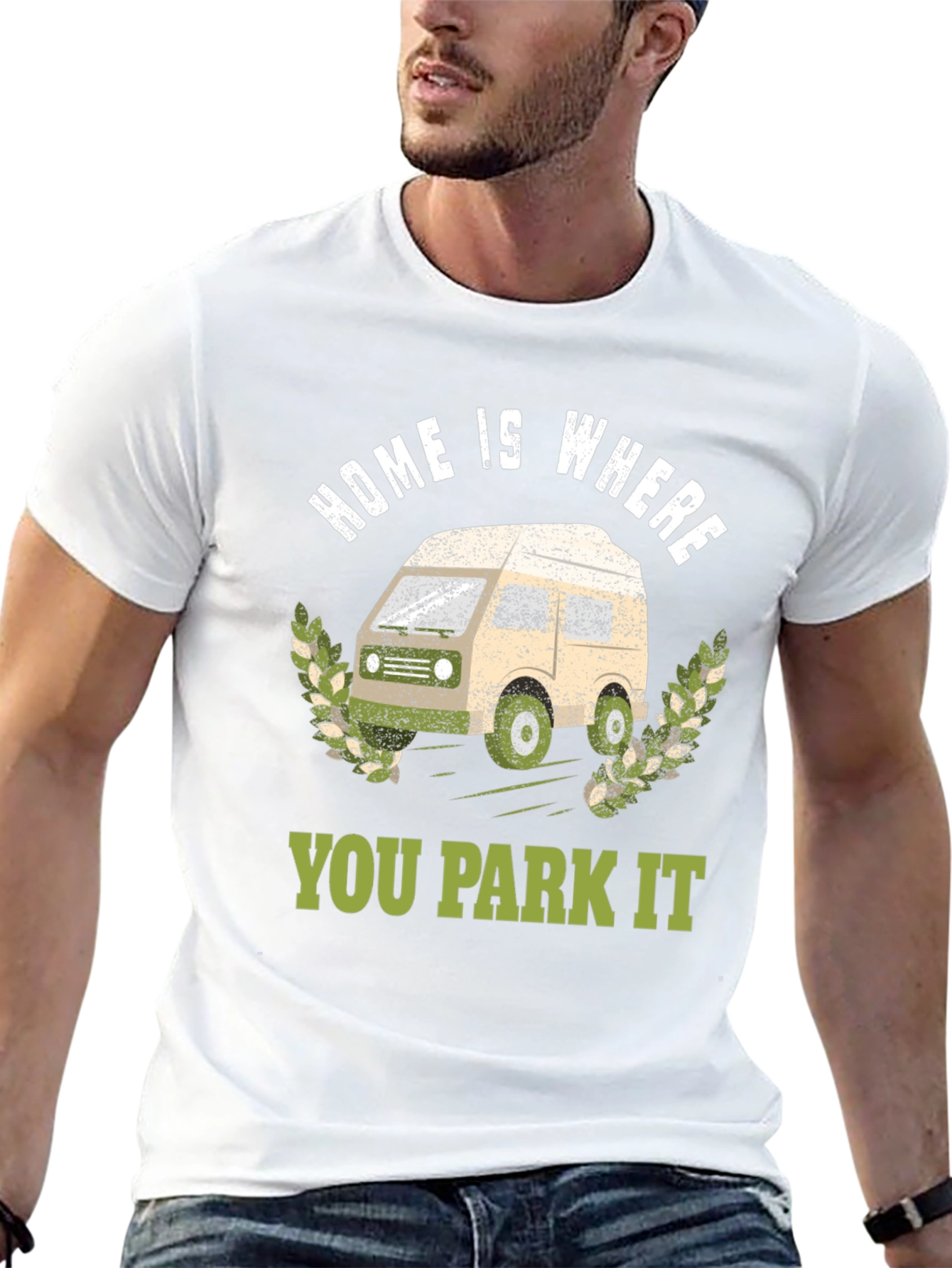Home Is Where You Park It Graphic T-Shirt