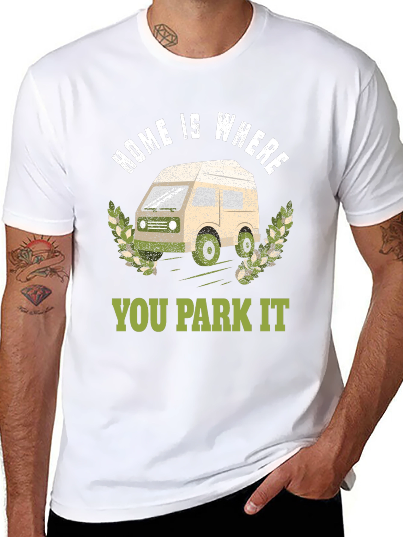 Home Is Where You Park It Graphic T-Shirt