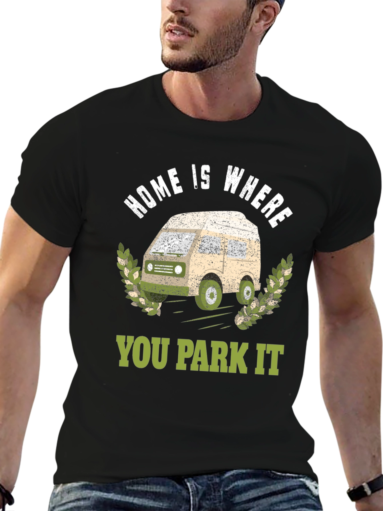 Home Is Where You Park It Graphic T-Shirt