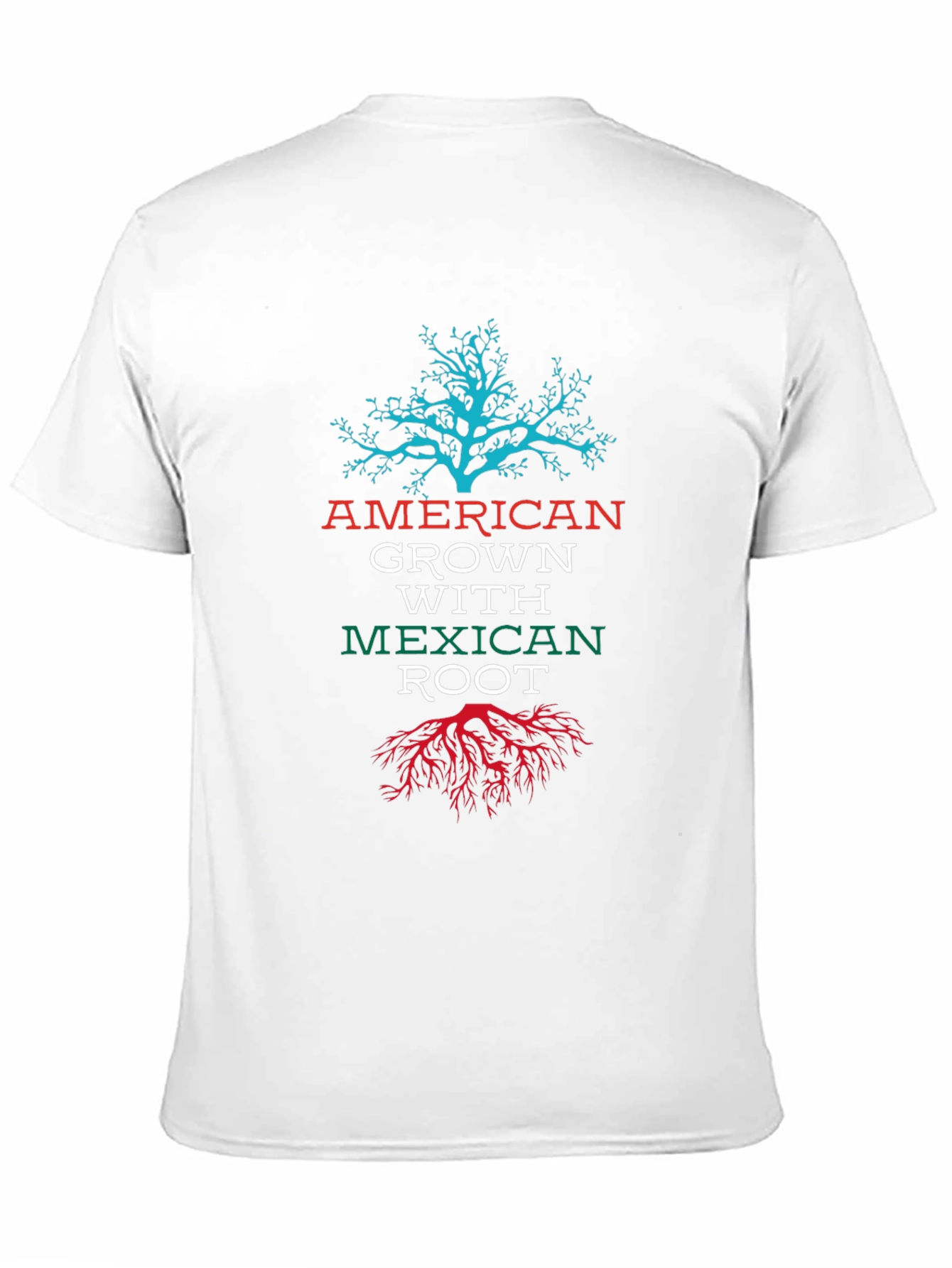 American Grown with Mexican Roots Tee