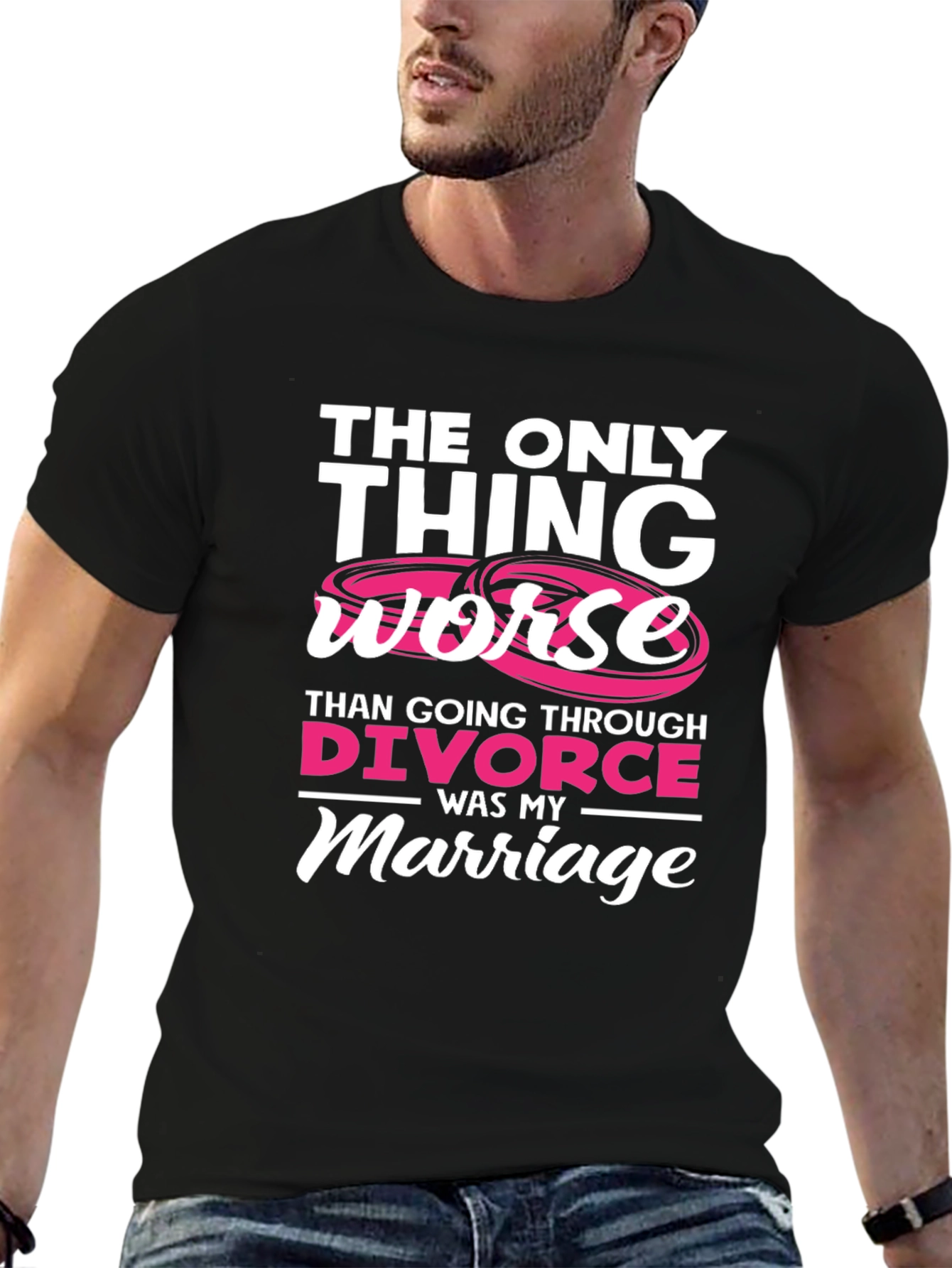 Divorce Marriage Funny Sarcastic T-Shirt