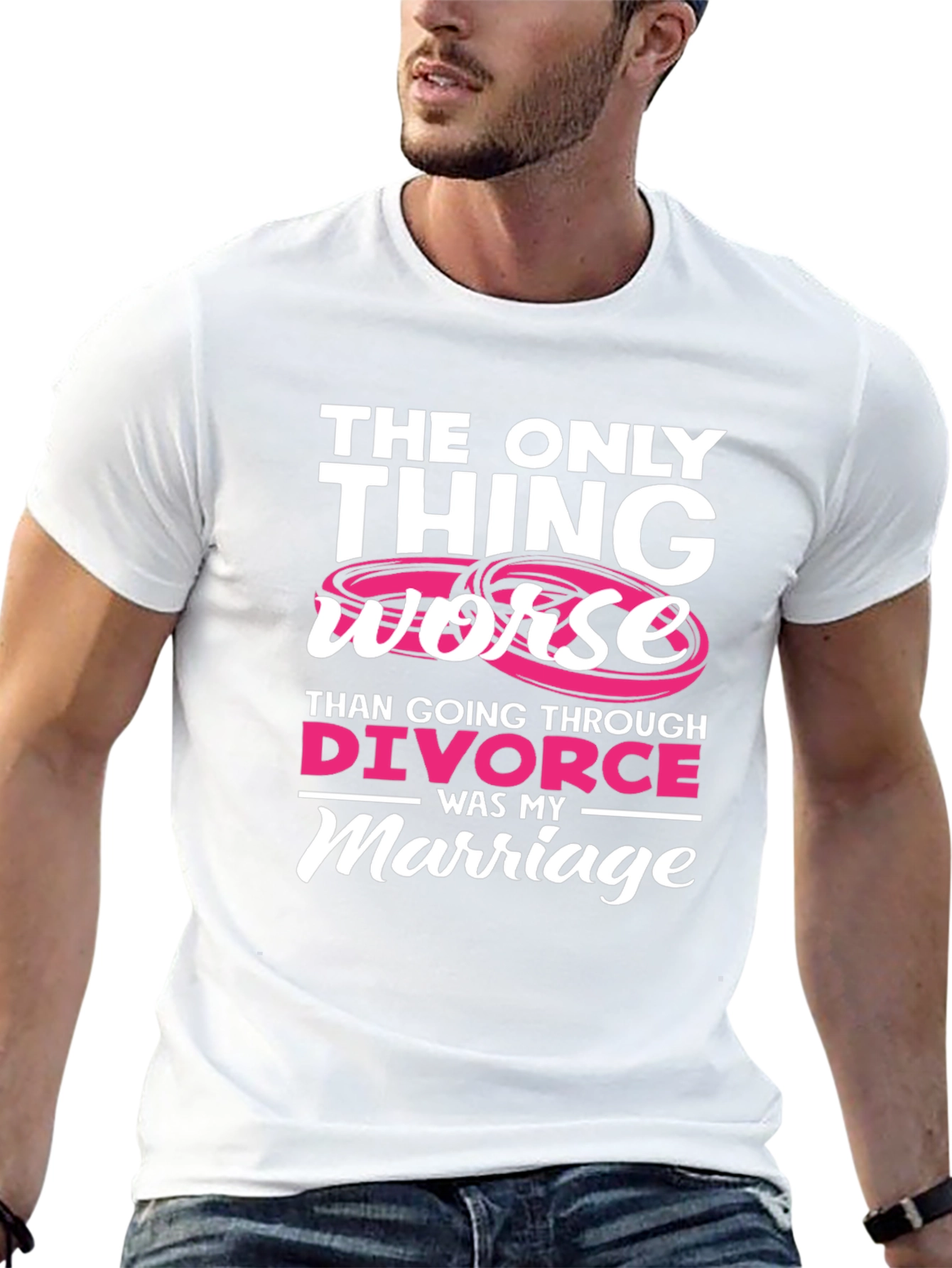 Divorce Marriage Funny Sarcastic T-Shirt