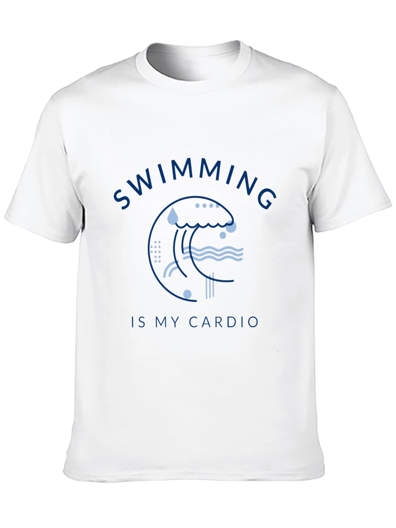 Swimming is My Cardio Graphic Tee