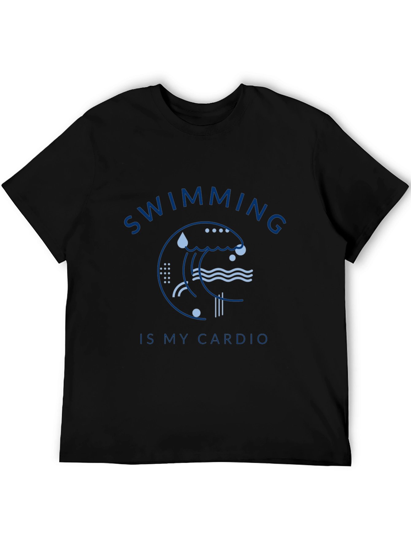 Swimming is My Cardio Graphic Tee