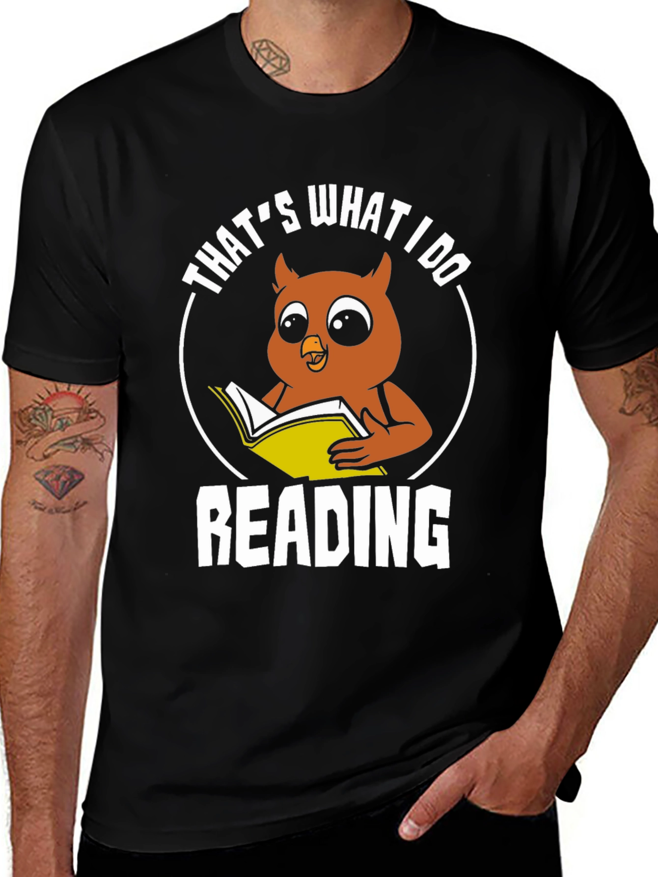 Owl Reading T-Shirt - Thats What I Do!