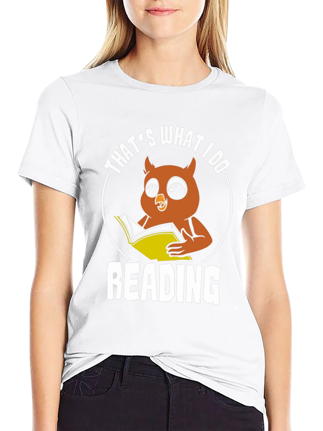 Owl Reading T-Shirt - Thats What I Do!
