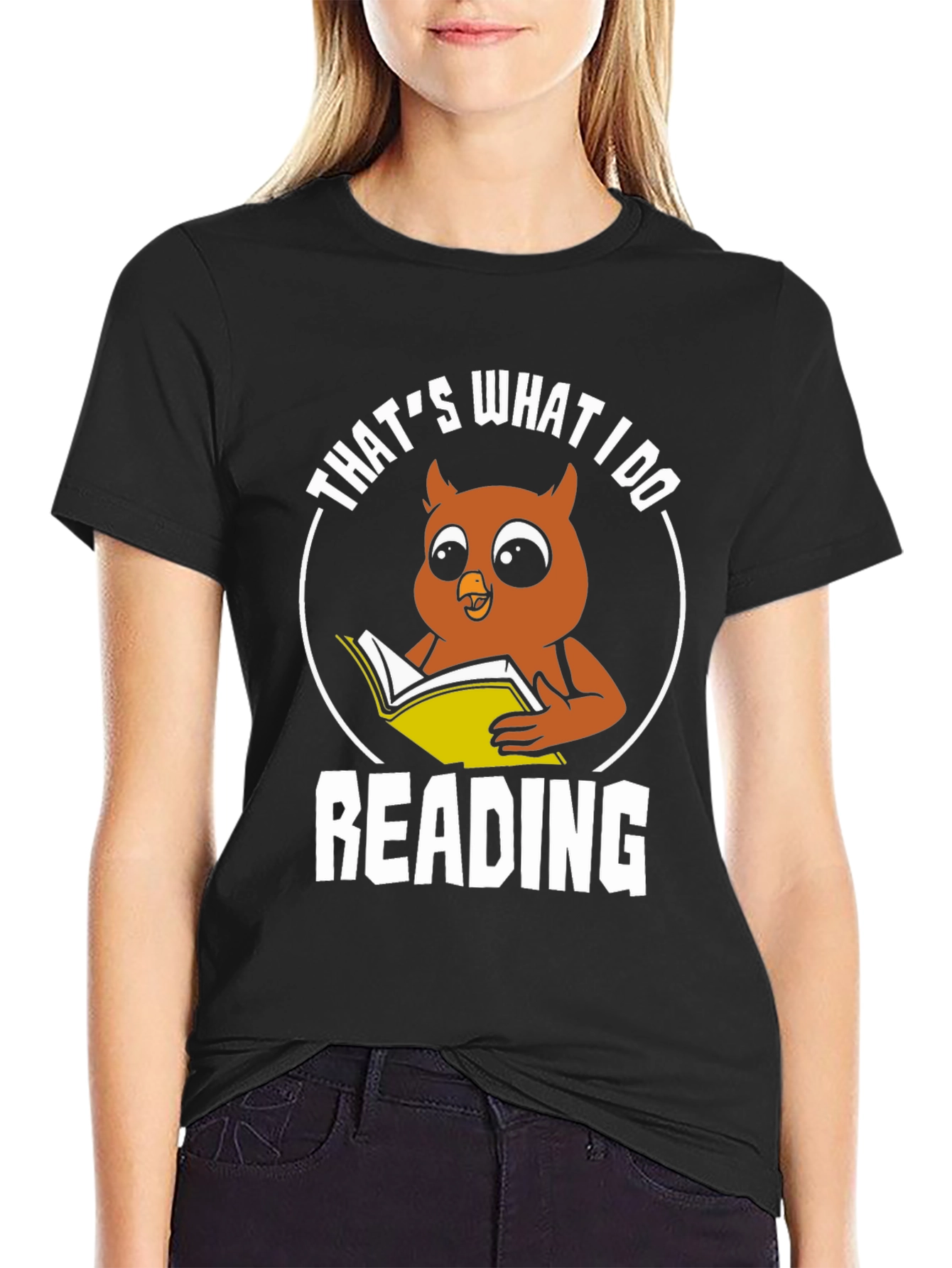 Owl Reading T-Shirt - Thats What I Do!