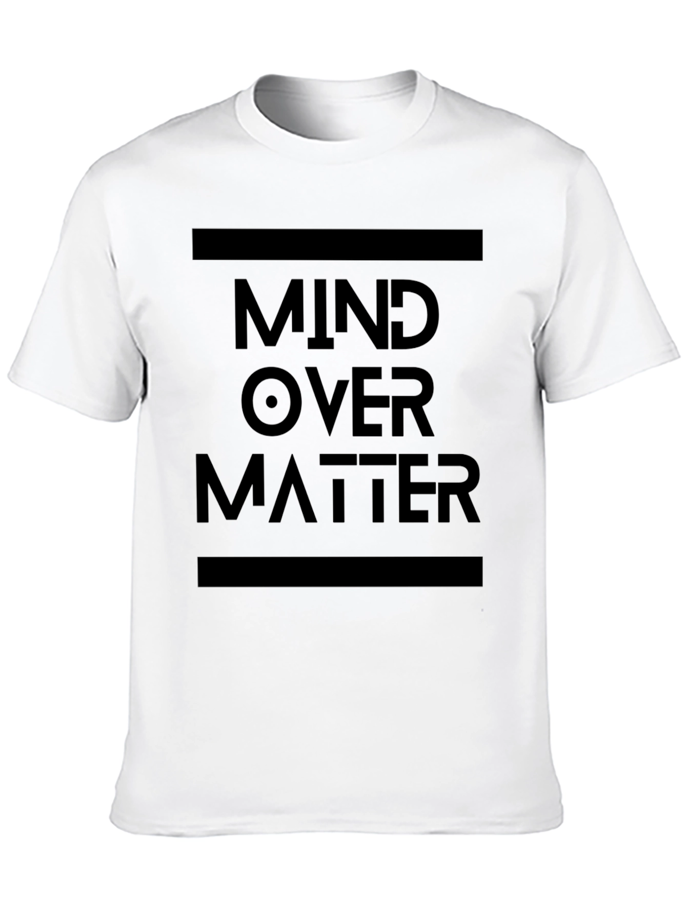 Mind Over Matter Black Graphic Tee