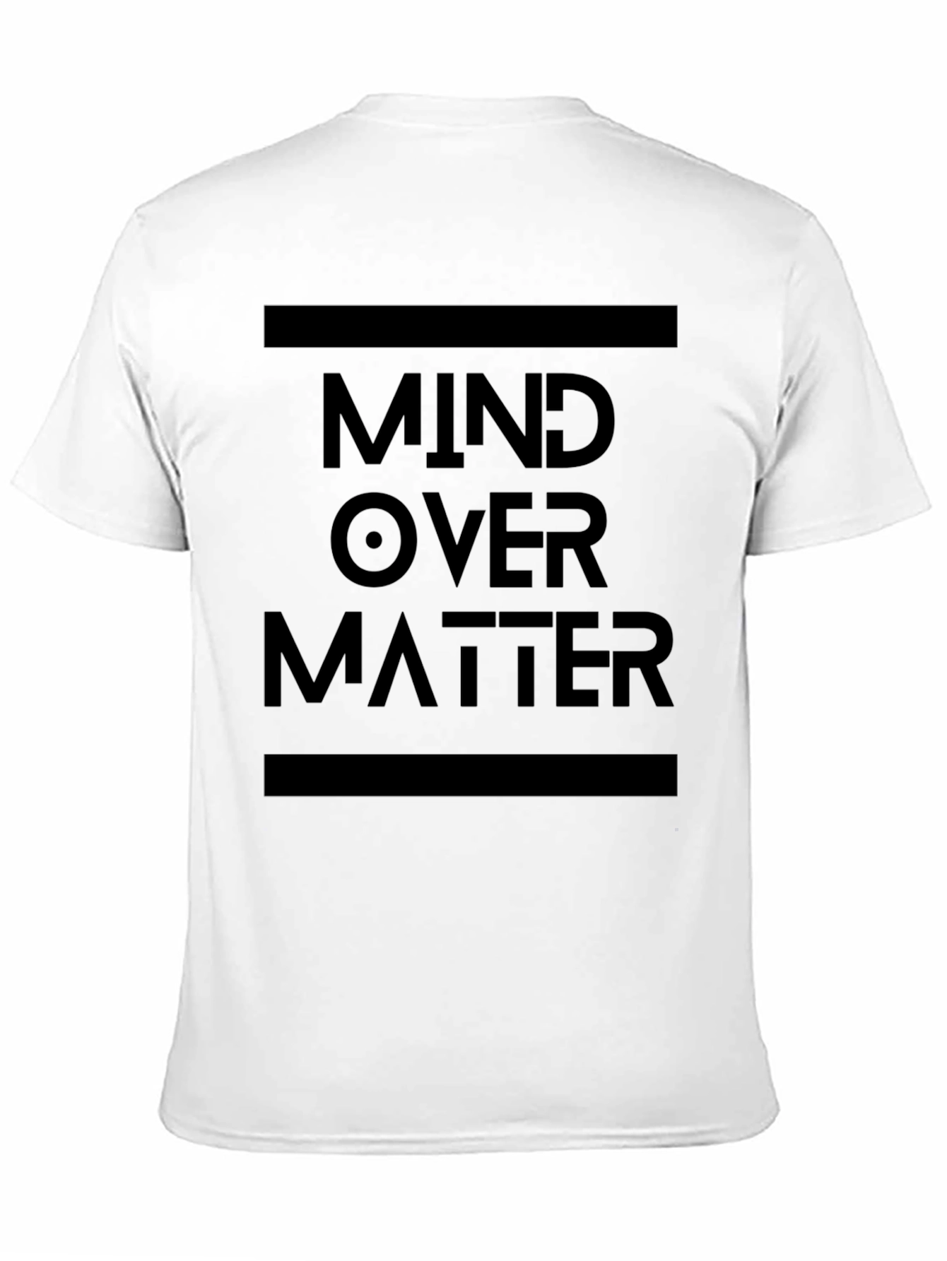 Mind Over Matter Black Graphic Tee