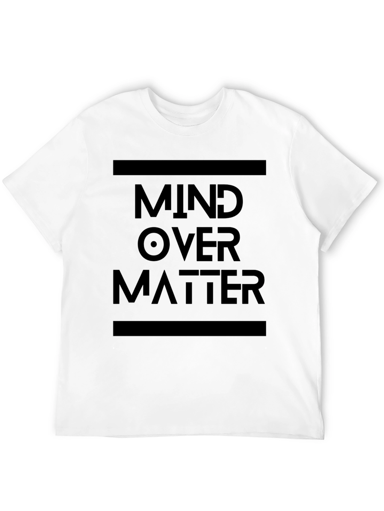 Mind Over Matter Black Graphic Tee