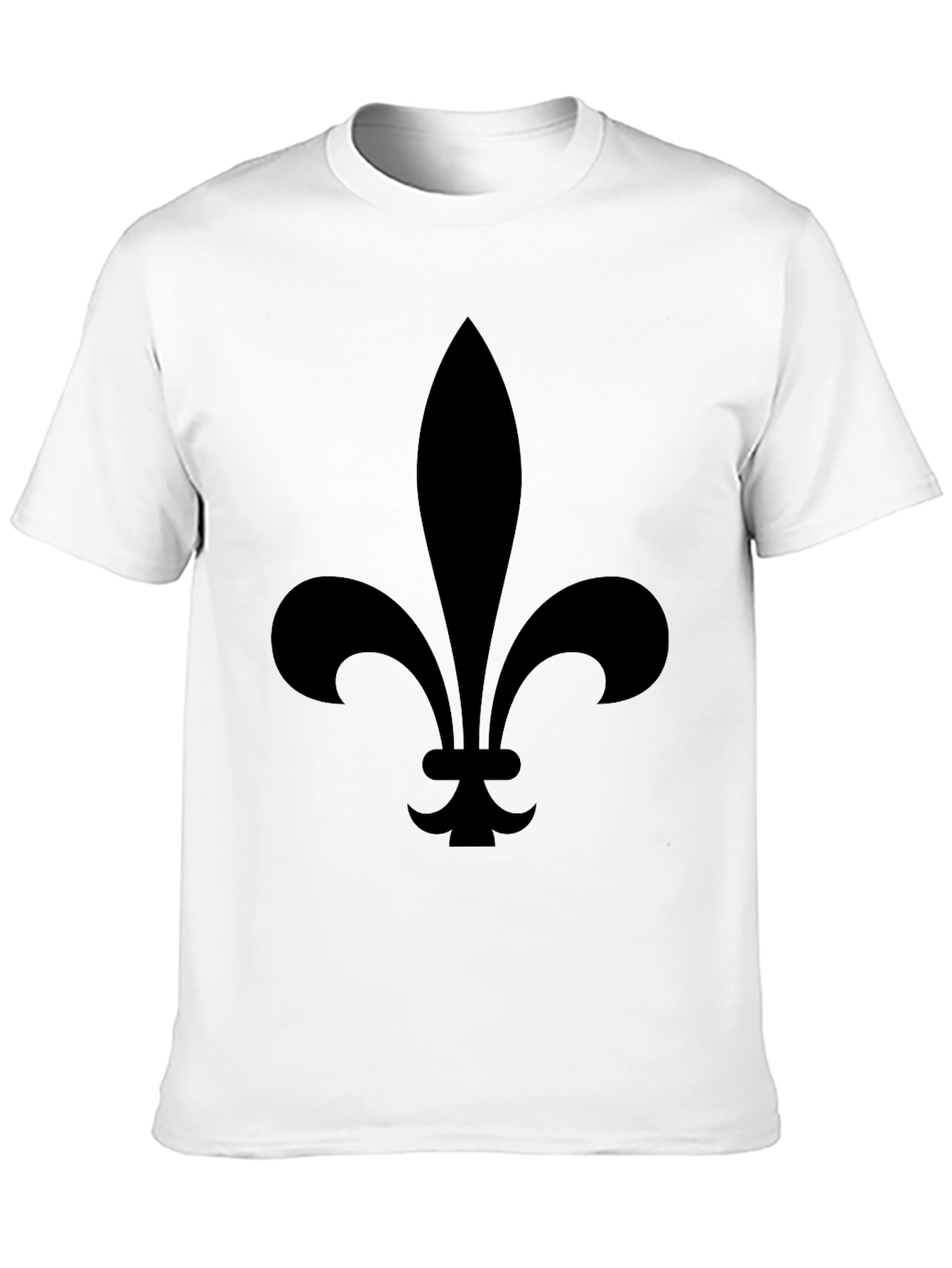 Fleur-de-lis Graphic Black T-Shirt