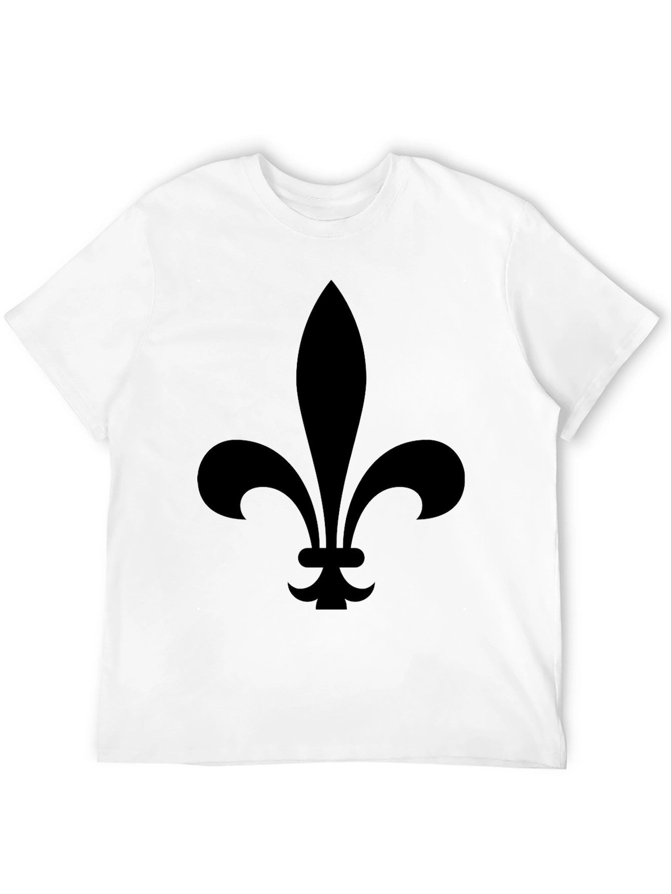 Fleur-de-lis Graphic Black T-Shirt
