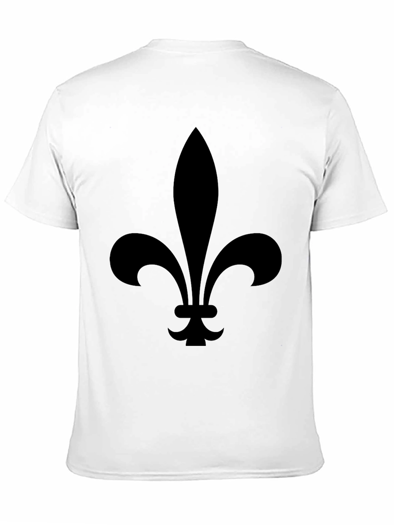 Fleur-de-lis Graphic Black T-Shirt