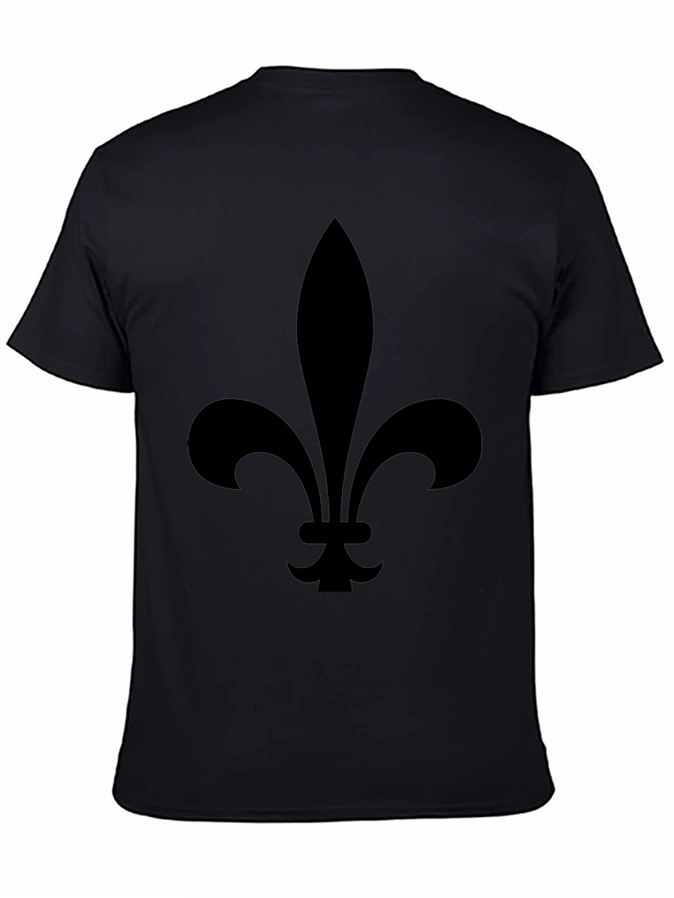Fleur-de-lis Graphic Black T-Shirt
