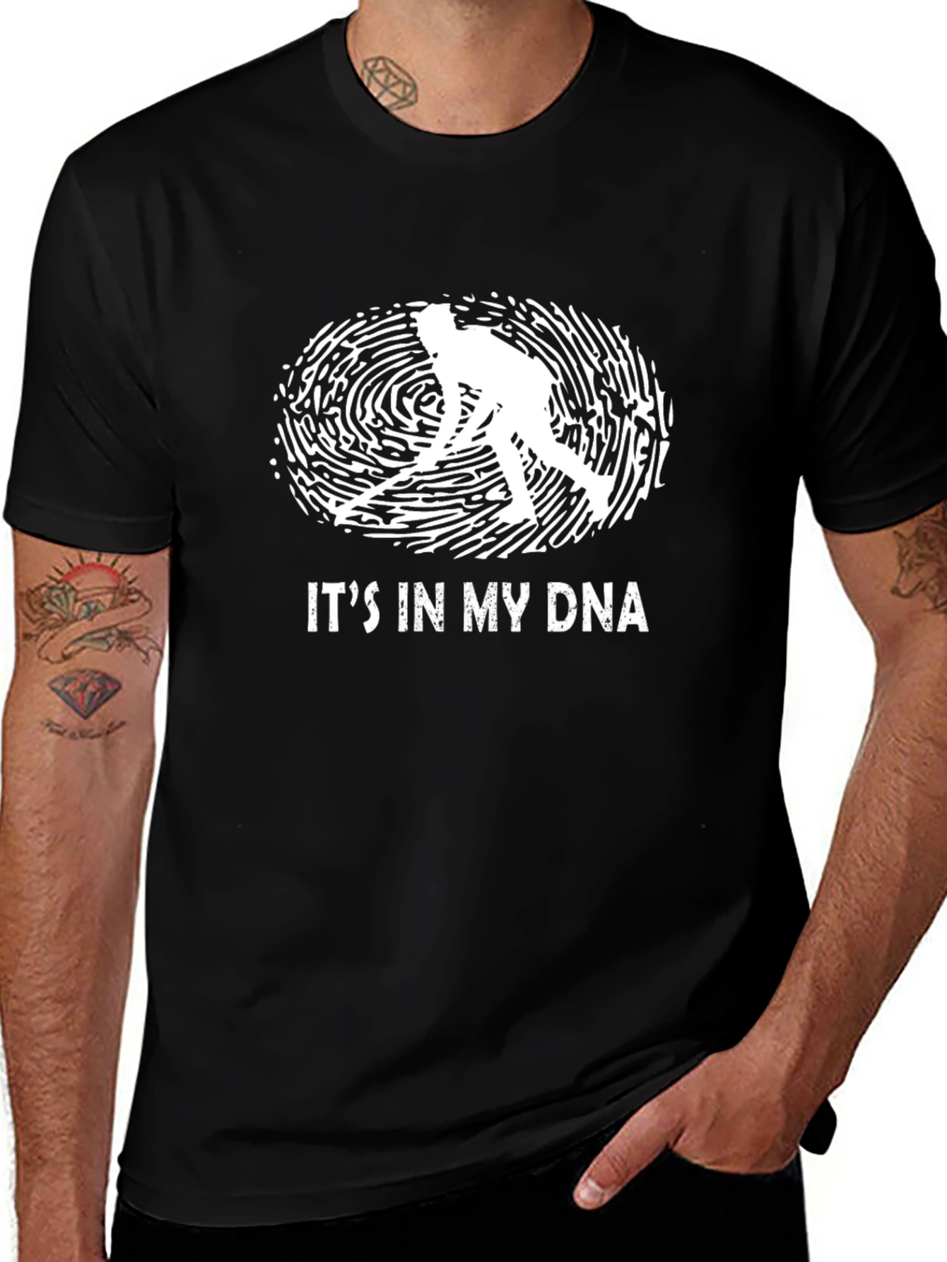 Hockey DNA T-Shirt - Black