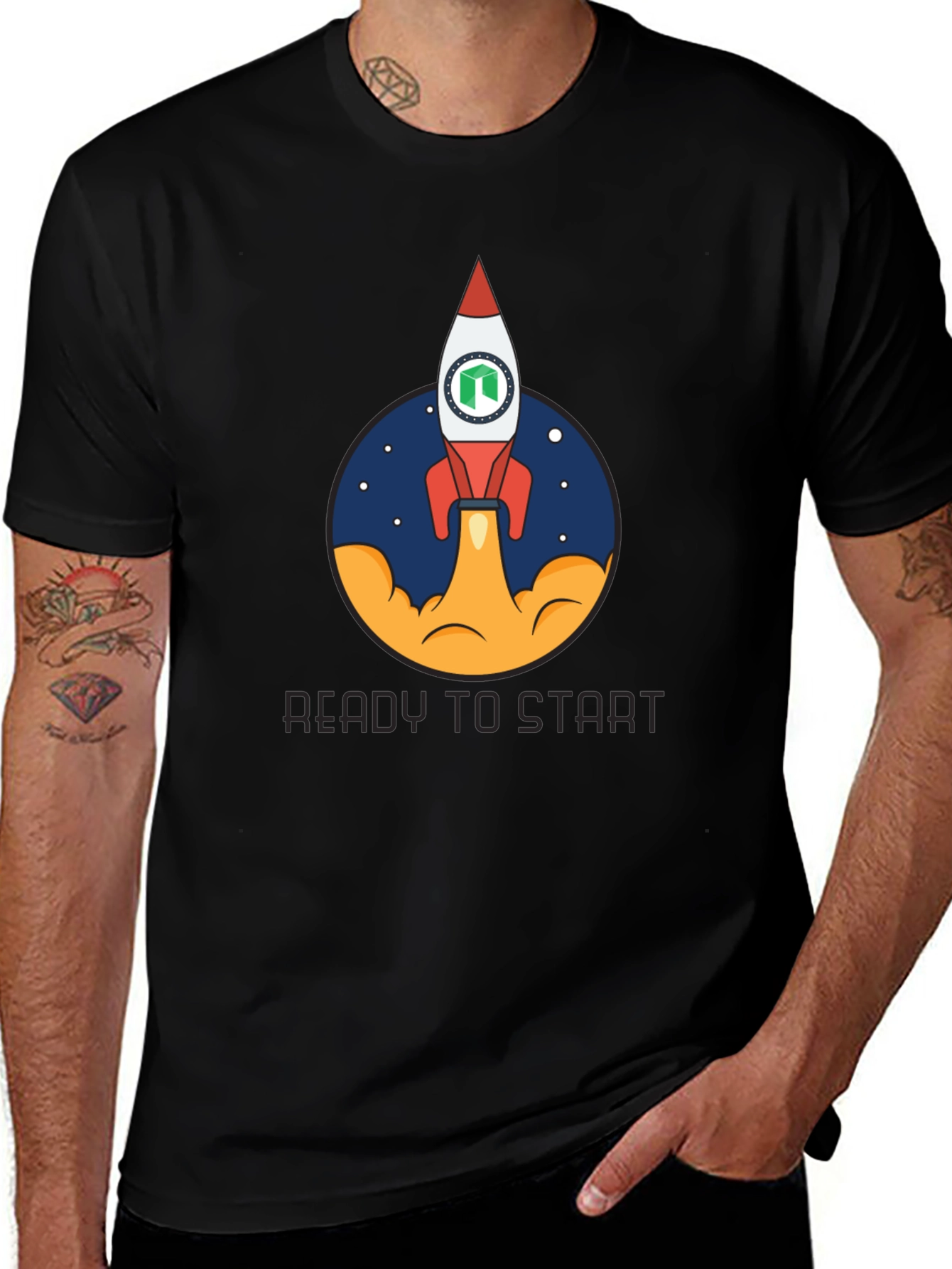 Neo Rocket T-Shirt - Ready to Start!