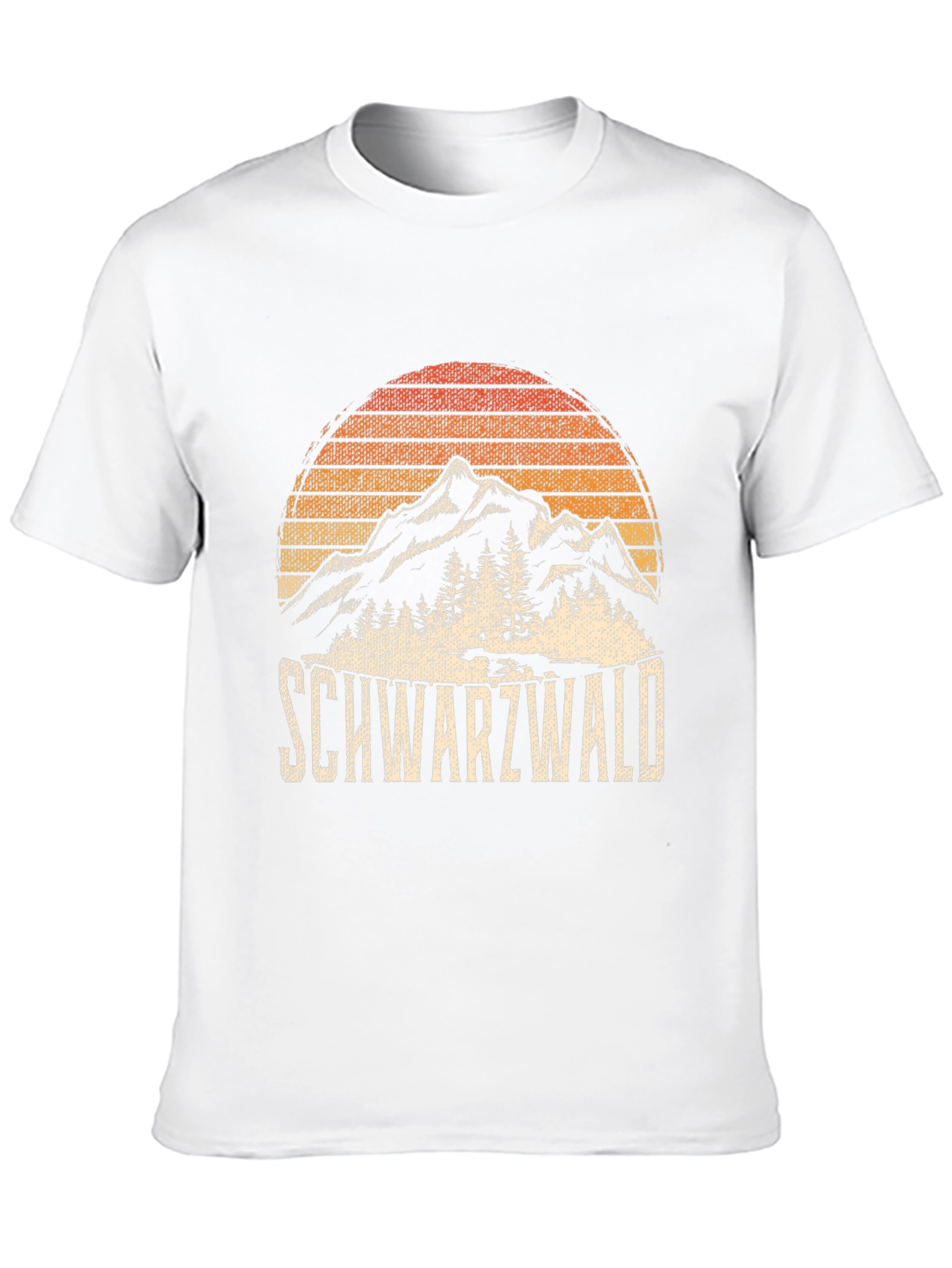 Schwarzwald Mountain Graphic Tee - Black