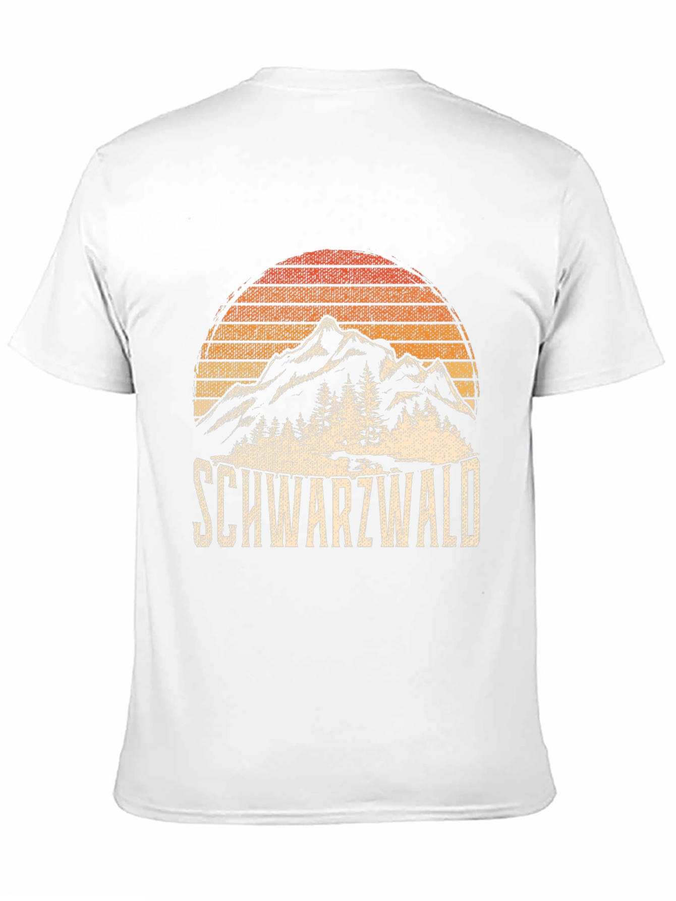 Schwarzwald Mountain Graphic Tee - Black