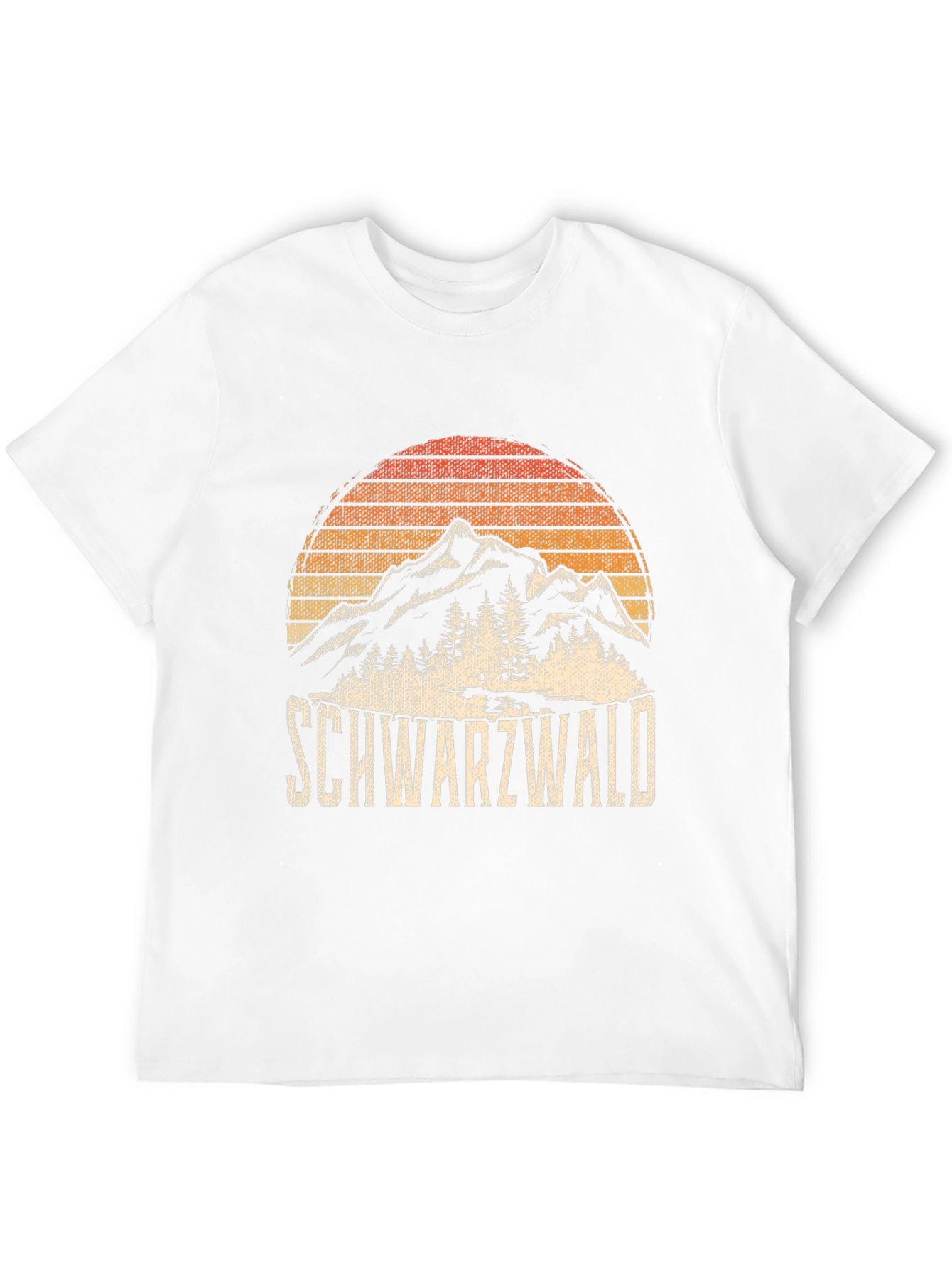 Schwarzwald Mountain Graphic Tee - Black