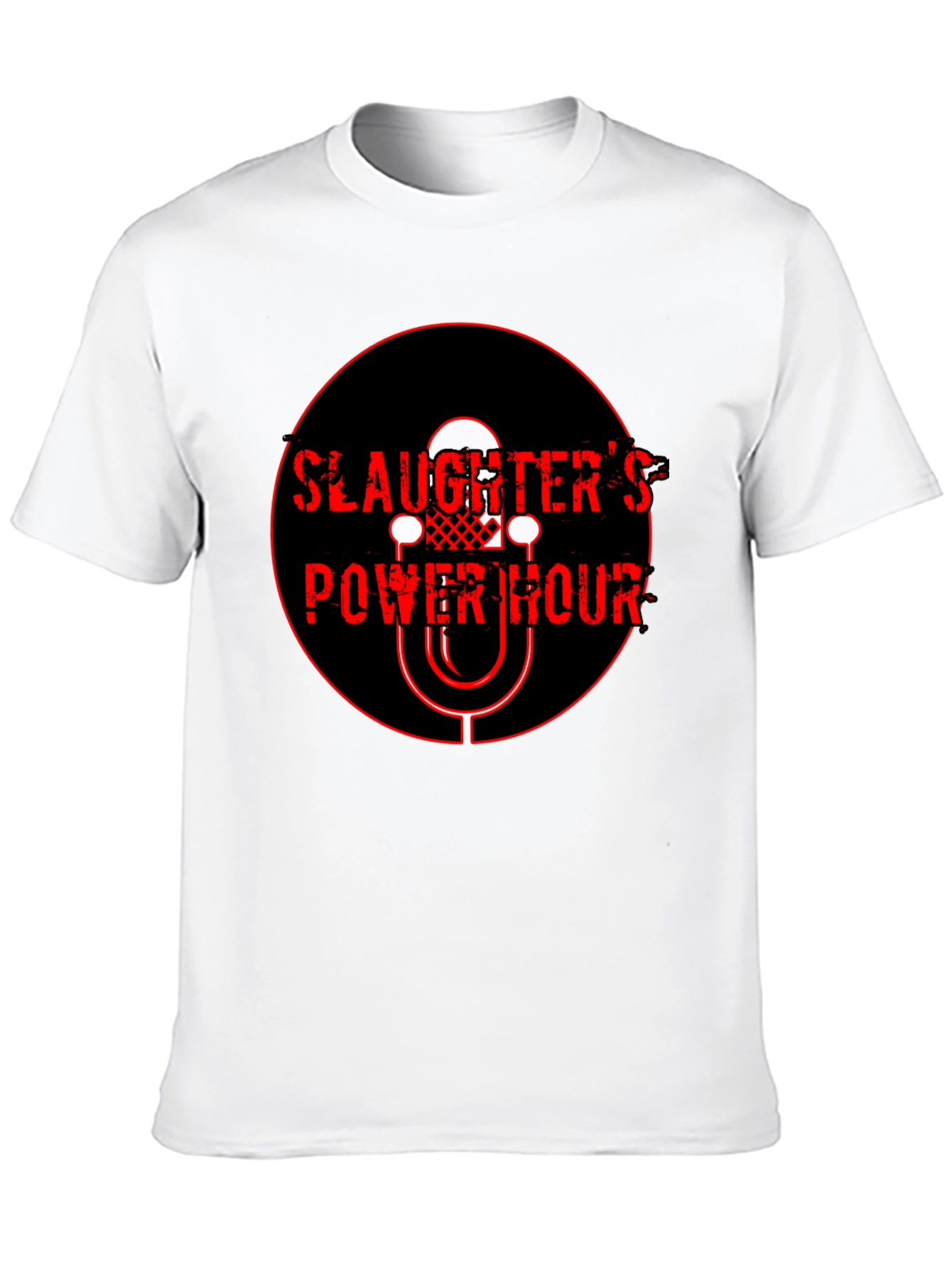 Slaughters Power Hour T-Shirt - Black Cotton Tee