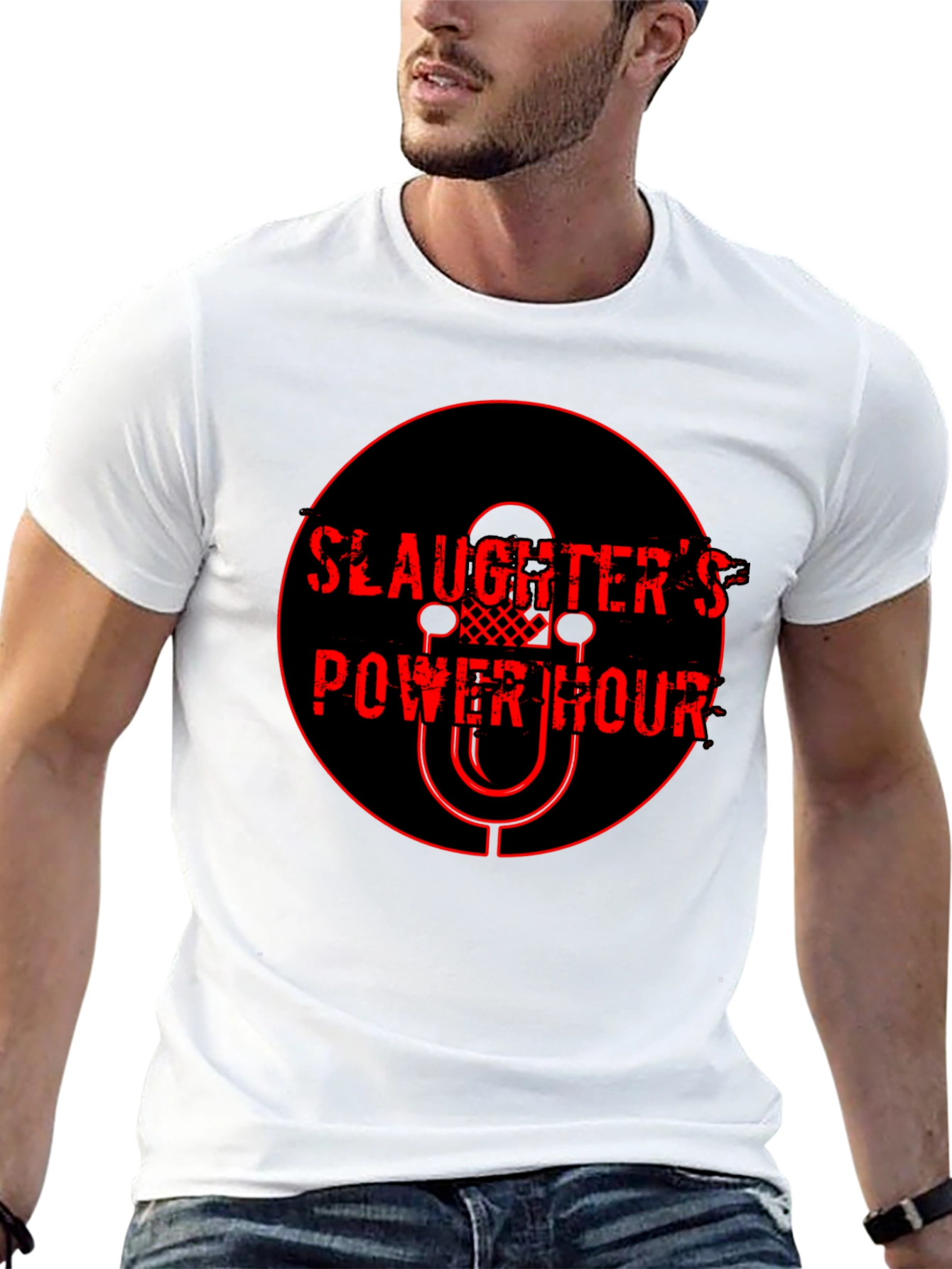 Slaughters Power Hour T-Shirt - Black Cotton Tee