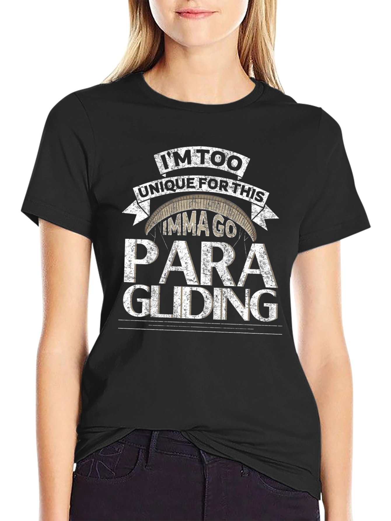 Paragliding Graphic Tee - Im Too Unique