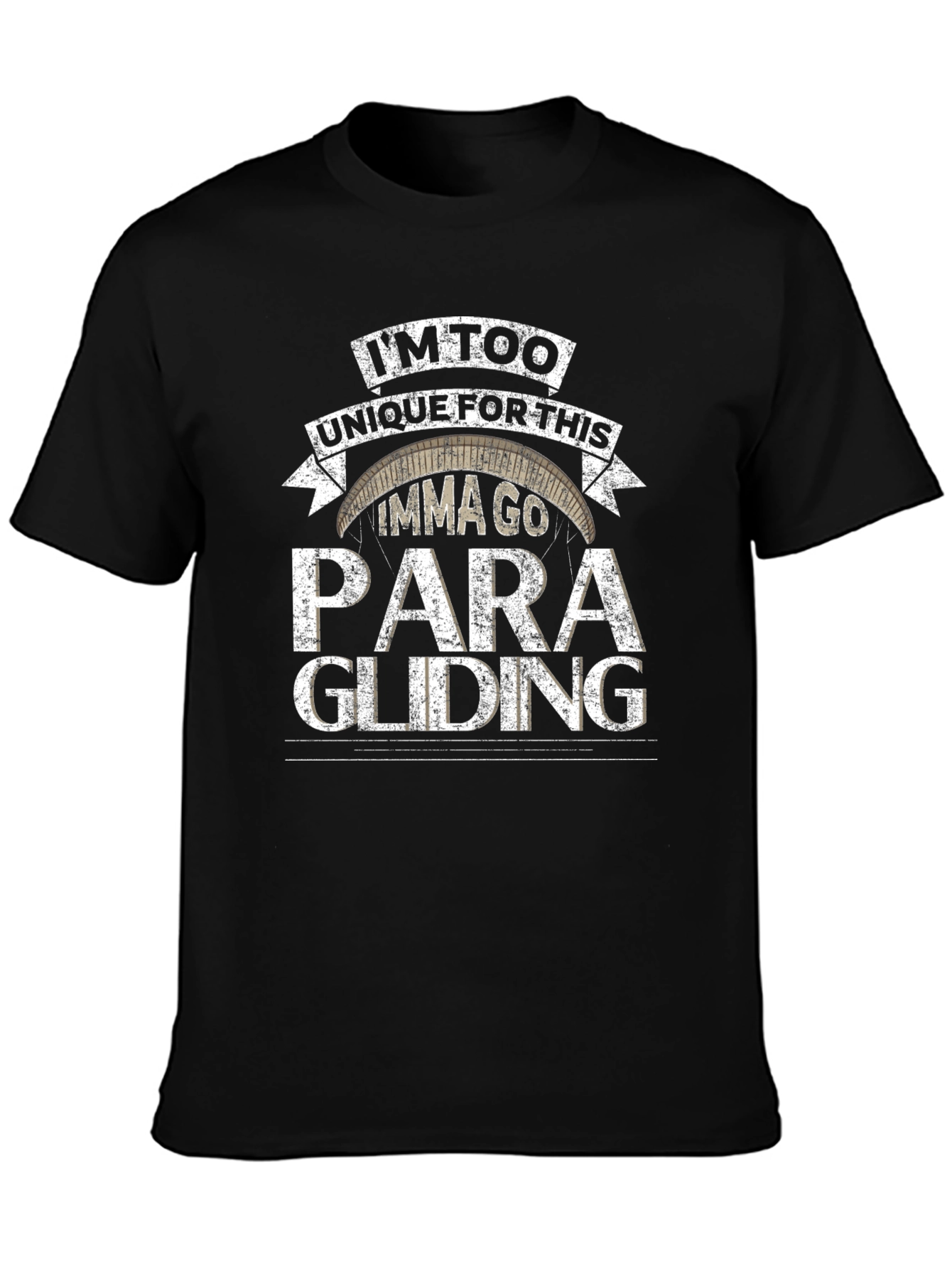 Paragliding Graphic Tee - Im Too Unique