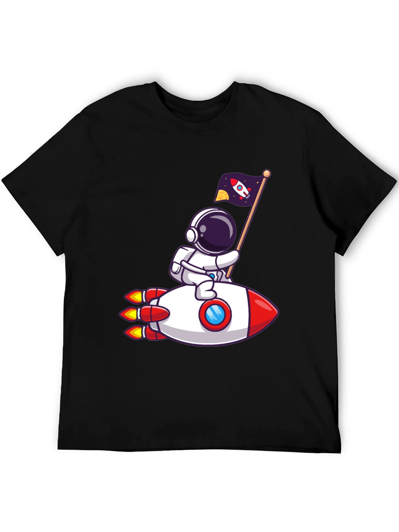 Astronaut Rocket T-Shirt - Space Adventure!