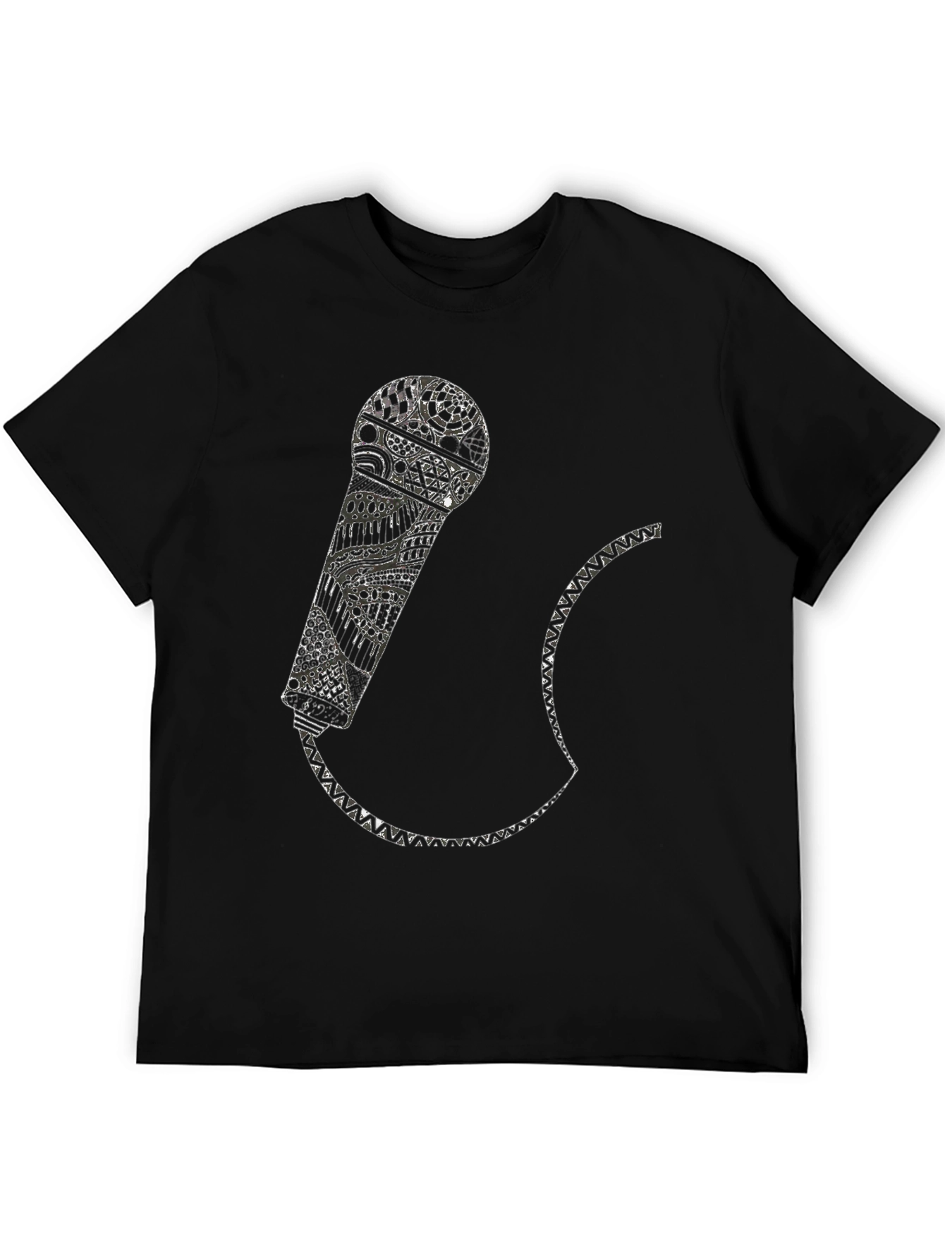Graphic Microphone T-Shirt