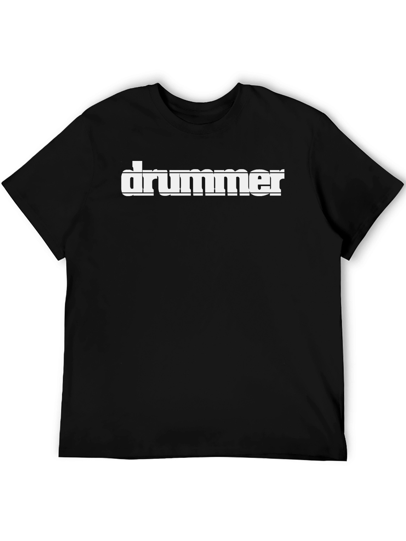 Drummer Graphic Tee - Cool Music Lovers Shirt