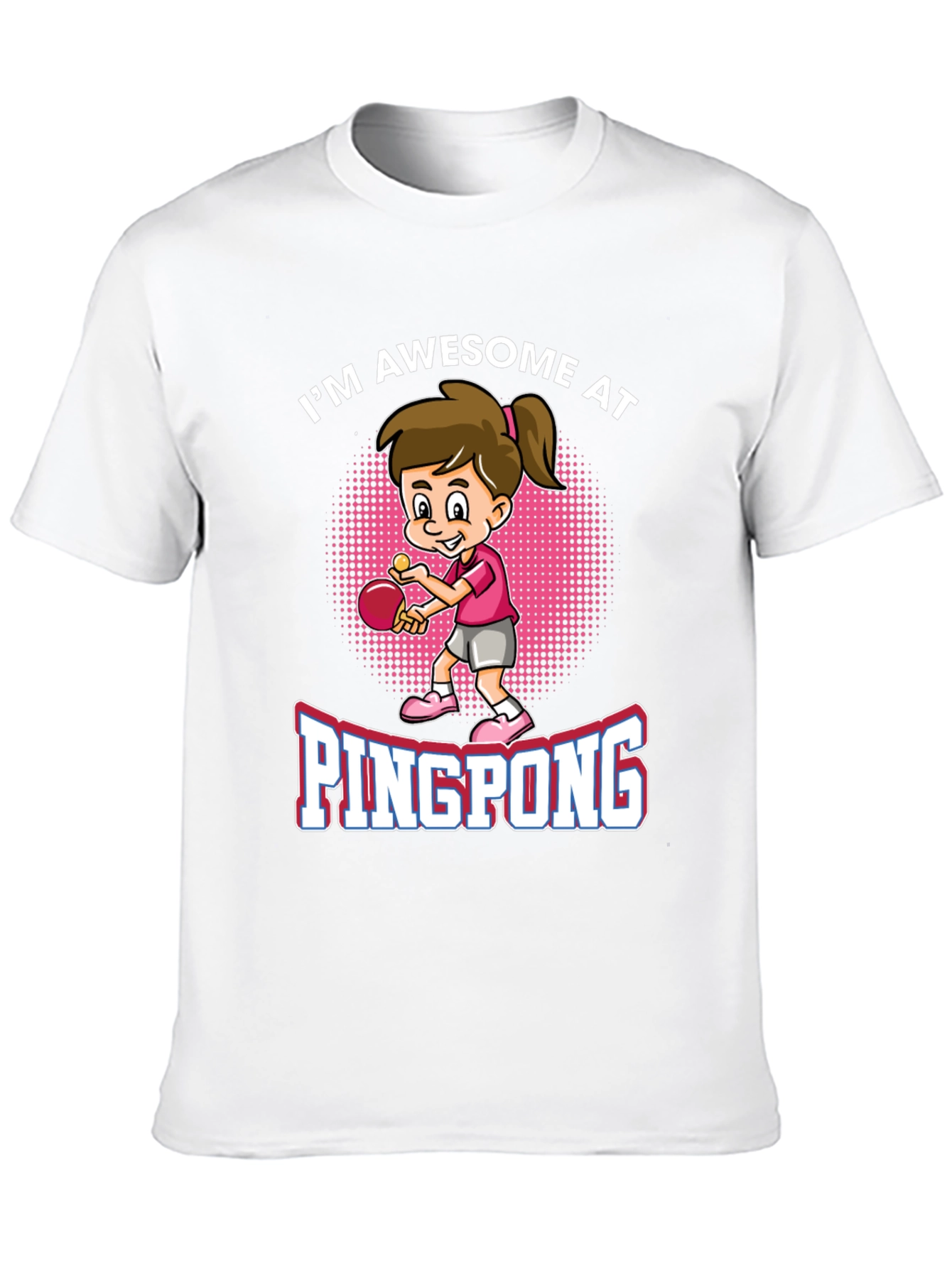 Awesome Ping Pong Girls T-Shirt