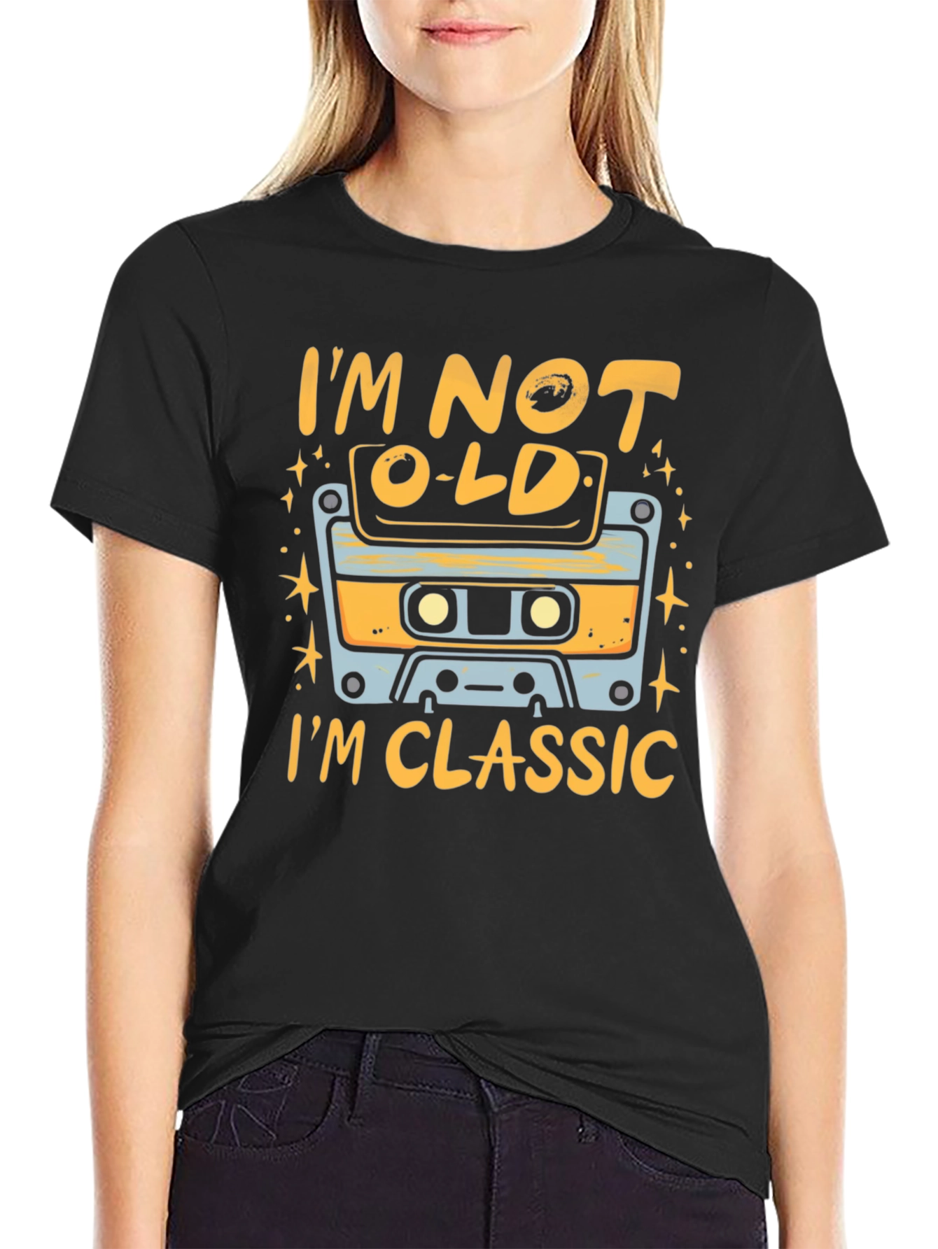 Retro Im Not Old Im Classic Cassette Tape T-Shirt