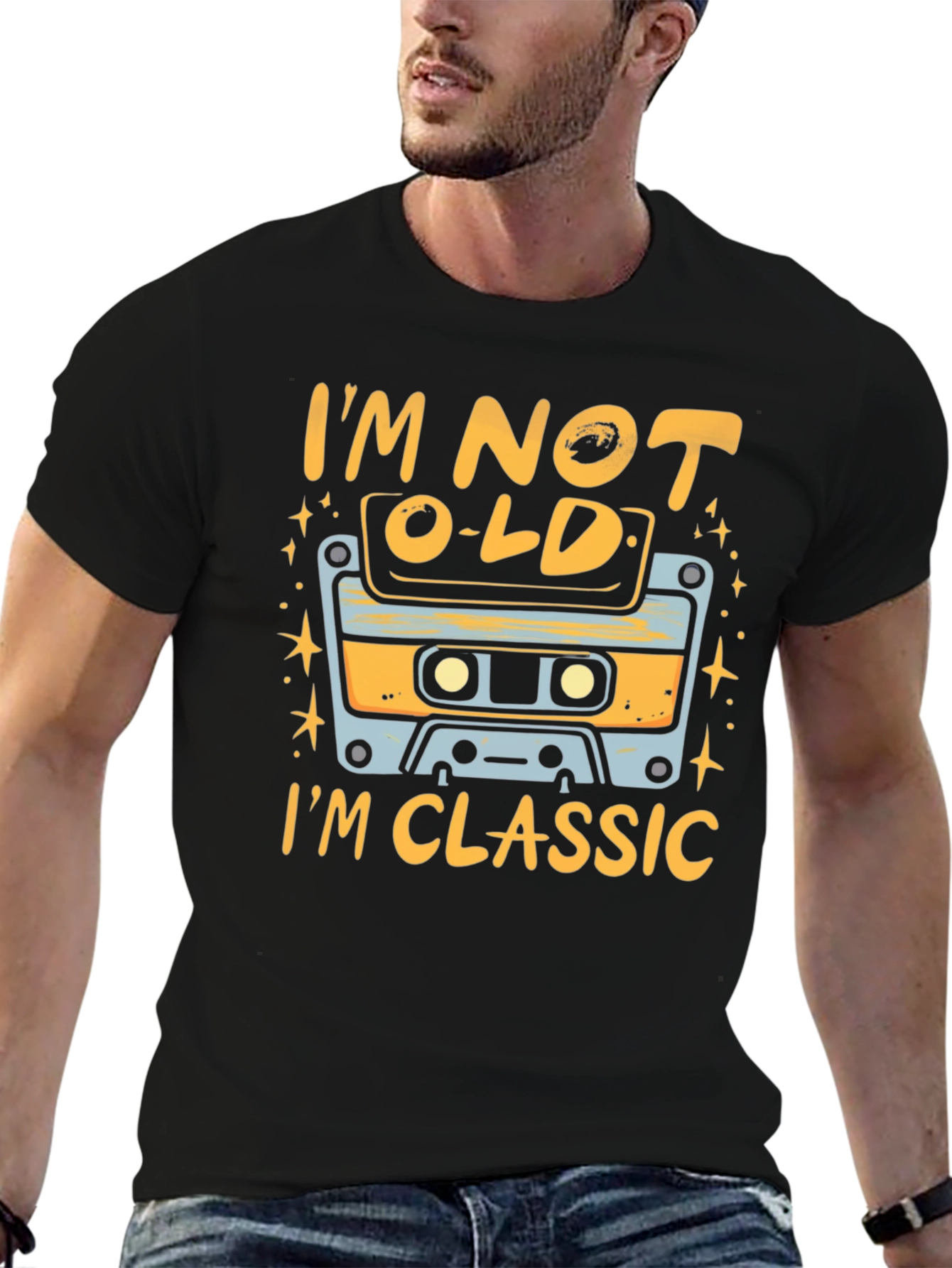 Retro Im Not Old Im Classic Cassette Tape T-Shirt