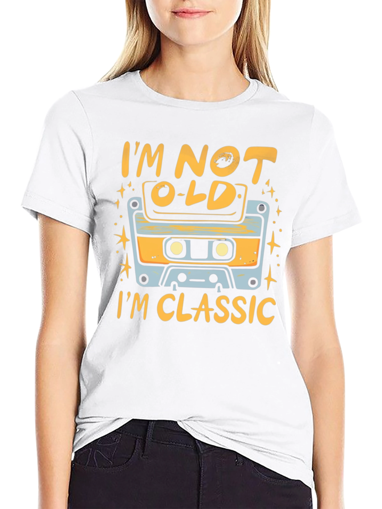 Retro Im Not Old Im Classic Cassette Tape T-Shirt