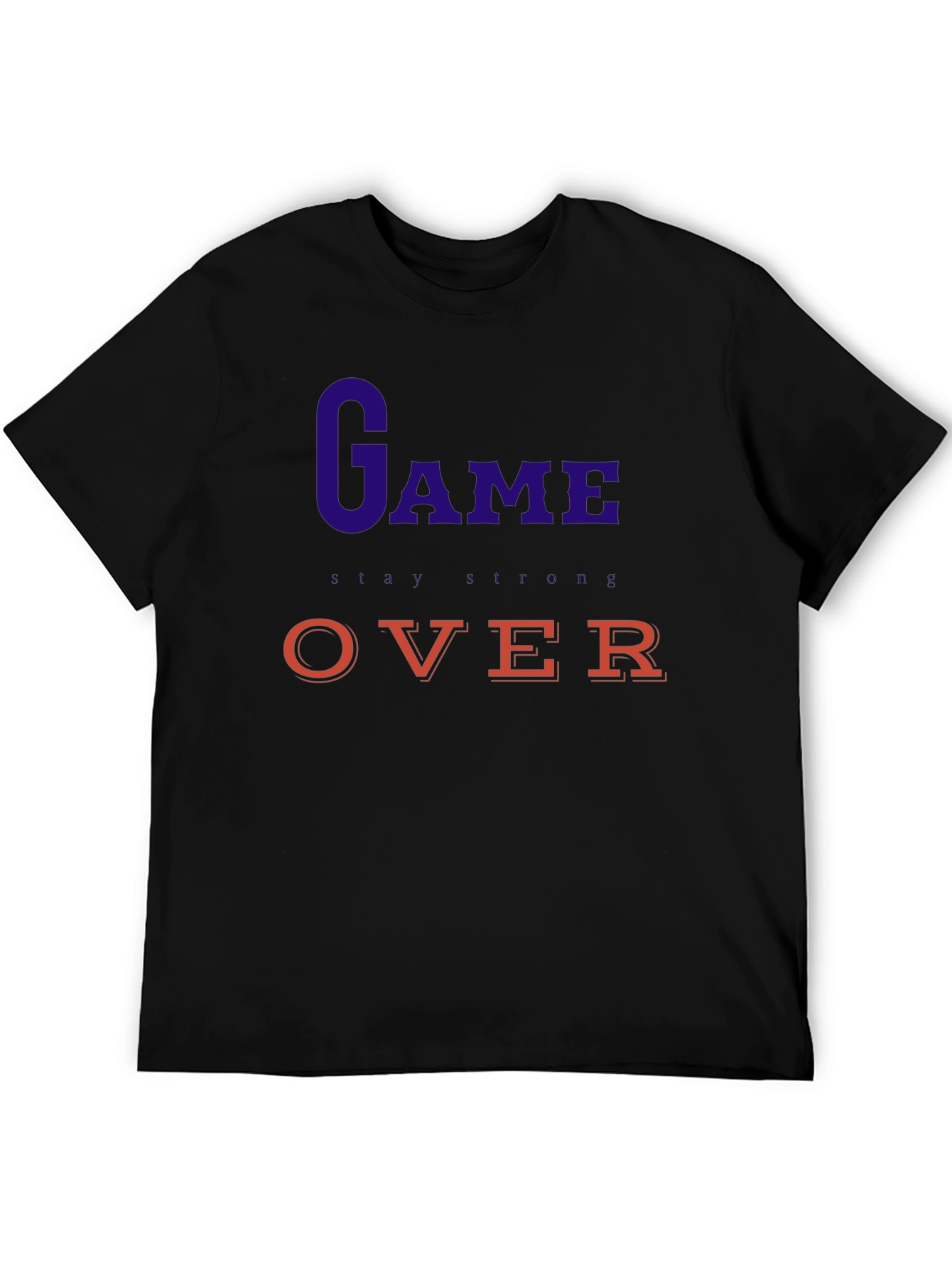 Game Over Graphic Tee - Gamer Style T-Shirt