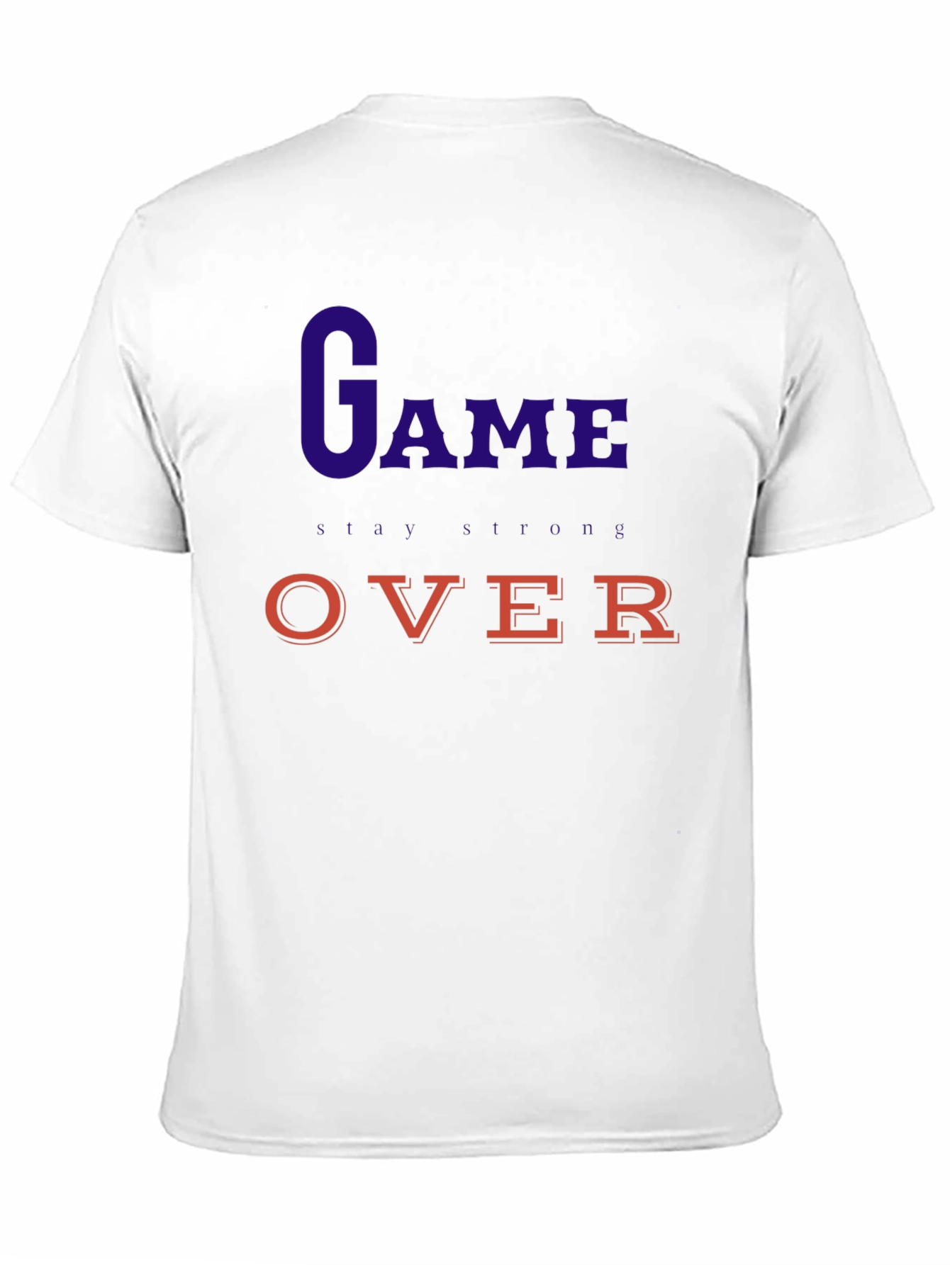 Game Over Graphic Tee - Gamer Style T-Shirt
