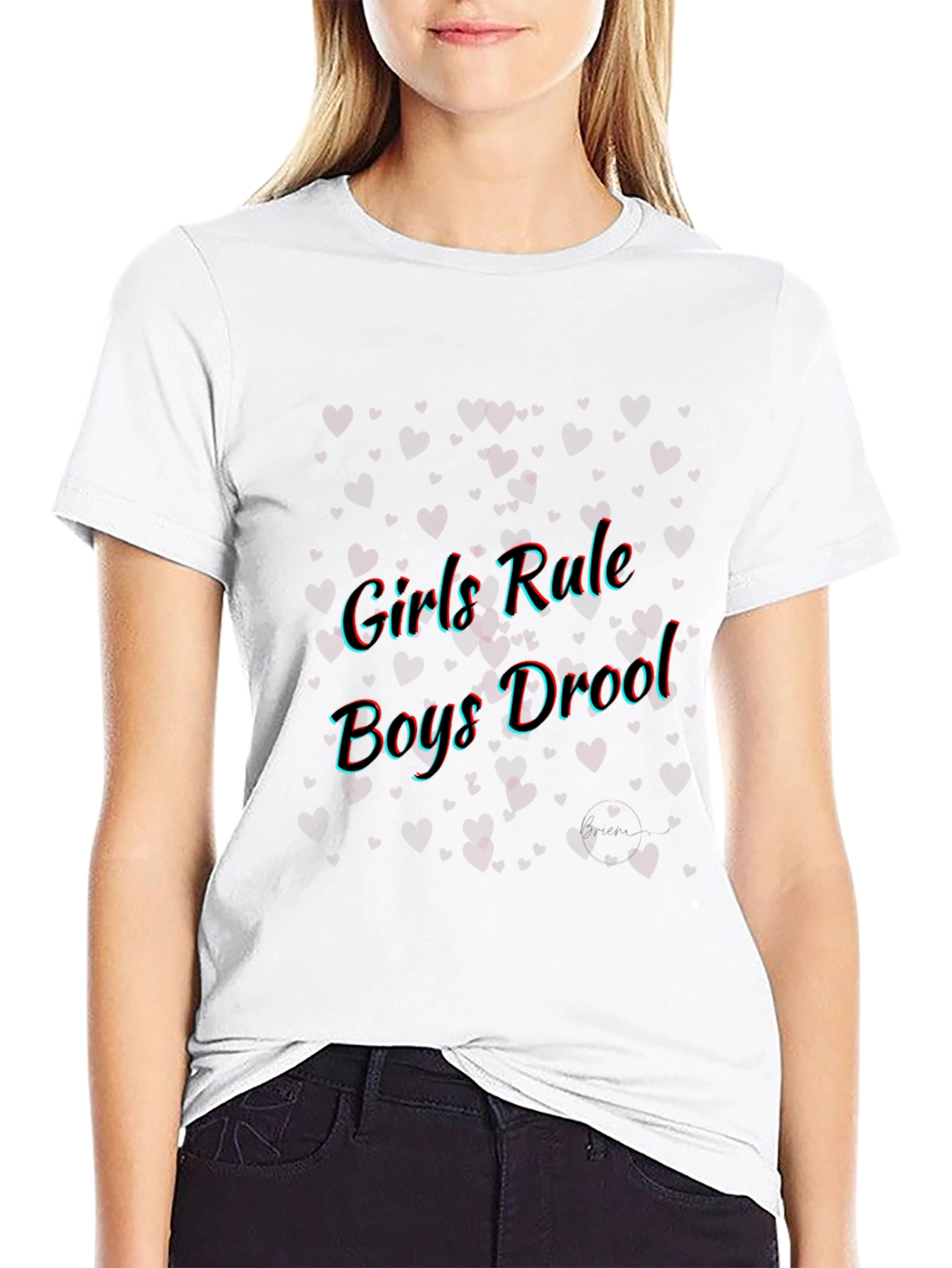 Girls Rule Boys Drool T-Shirt