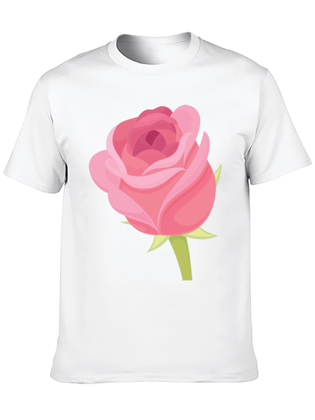 Rose Graphic Tee - Stylish Casual Wear